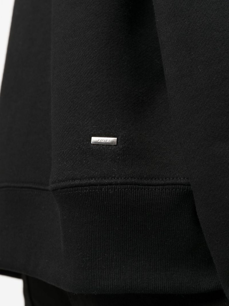 logo-print crew-neck sweatshirt - 5