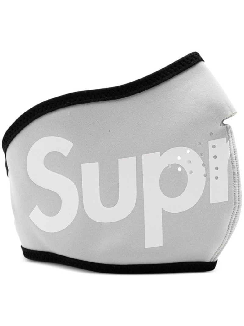x Windstopper logo-print face mask 1