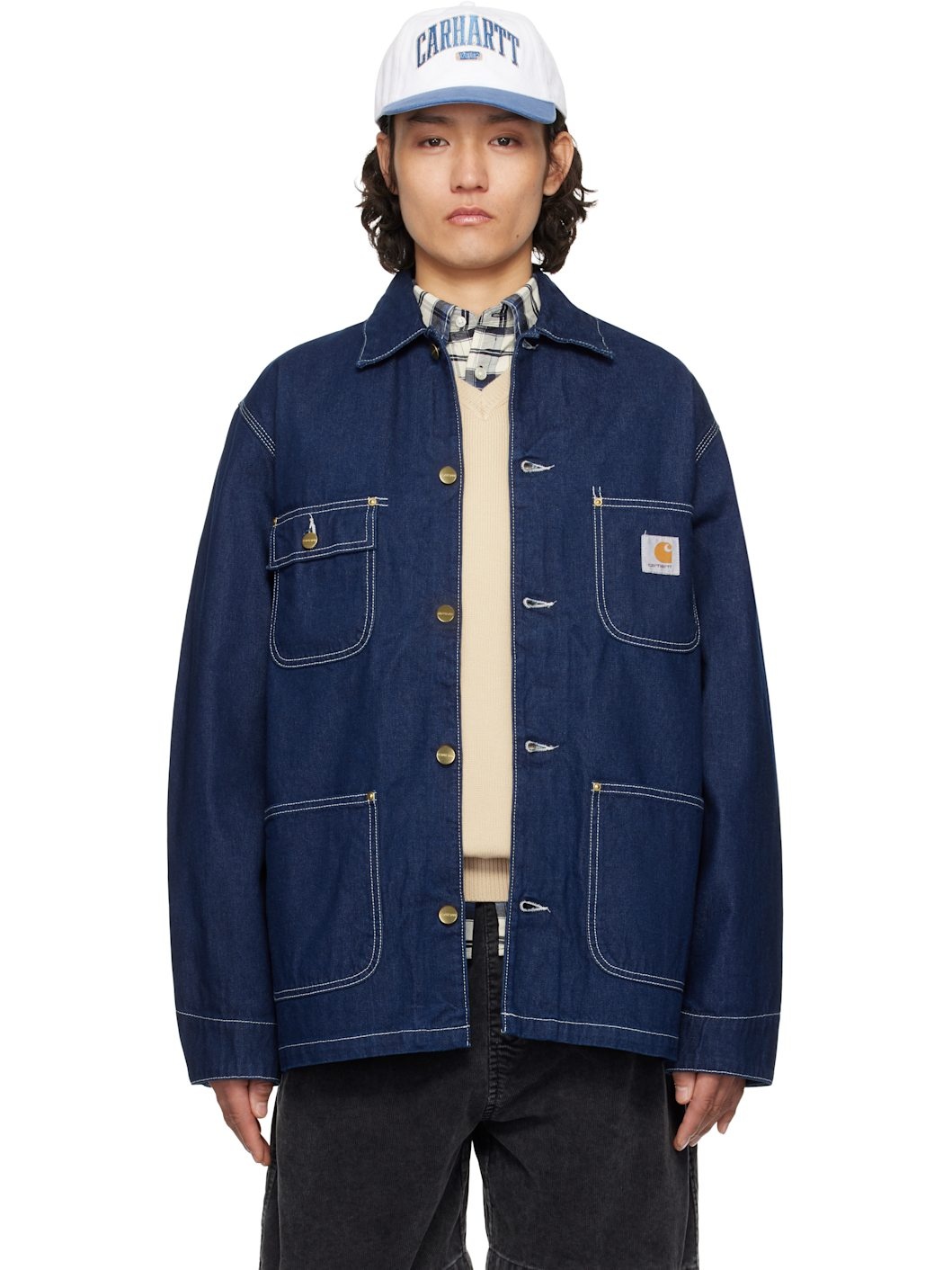 Blue OG Chore Denim Jacket - 1