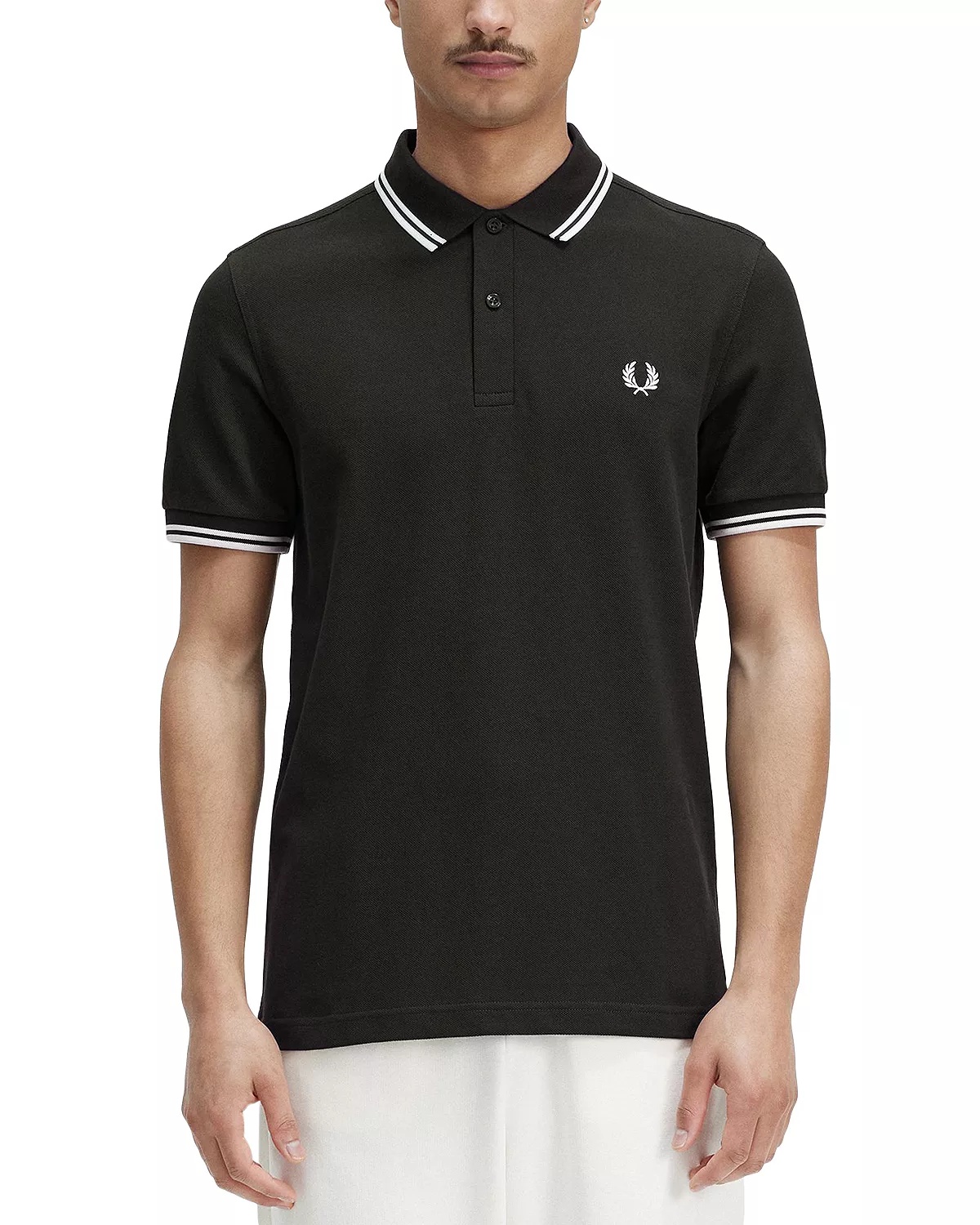 Twin Tipped Slim Fit Polo - 1
