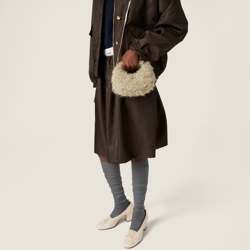 Miu Miu Wander Lurex mini-bag outlook