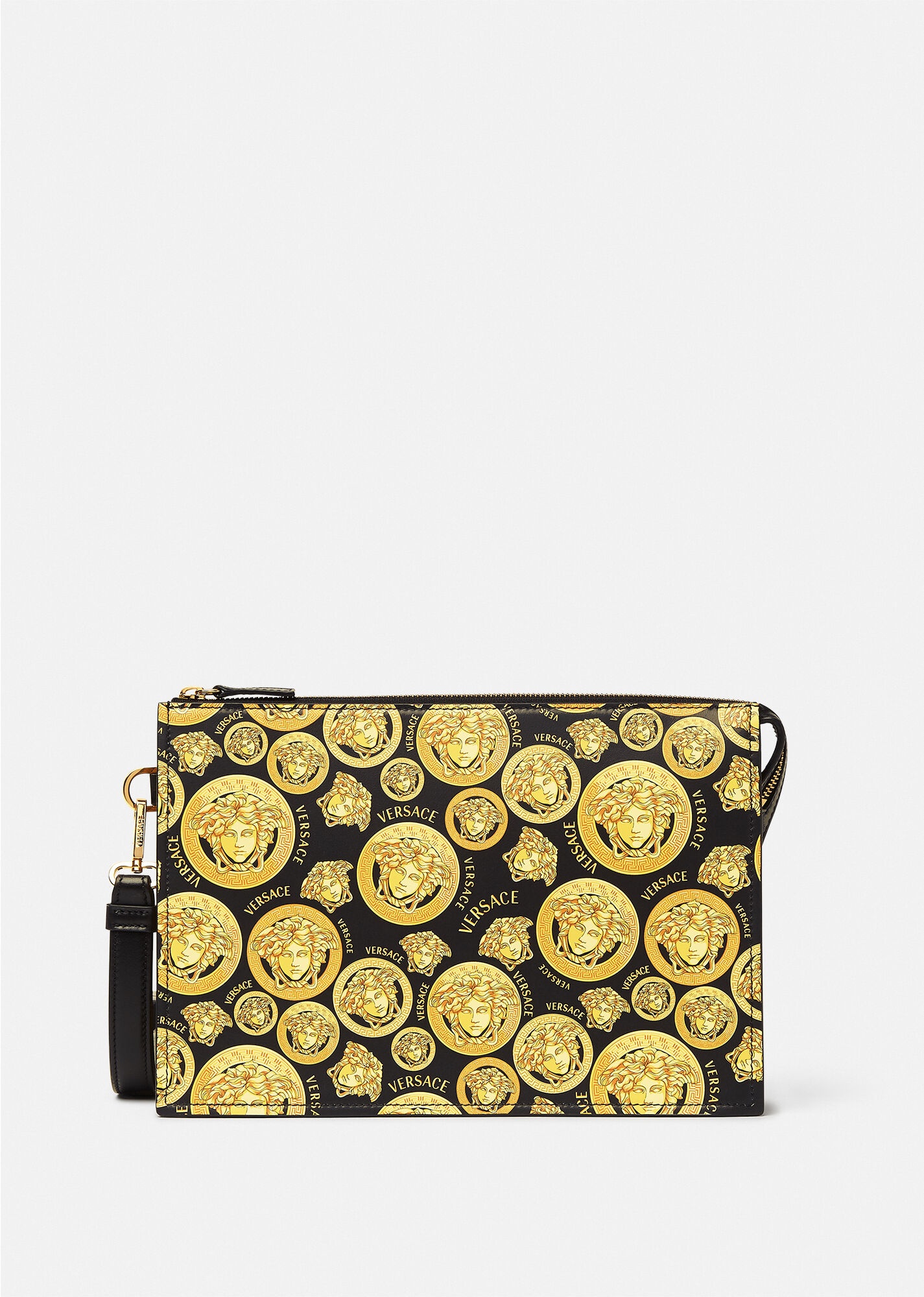 Medusa Amplified Print Leather Pouch - 1