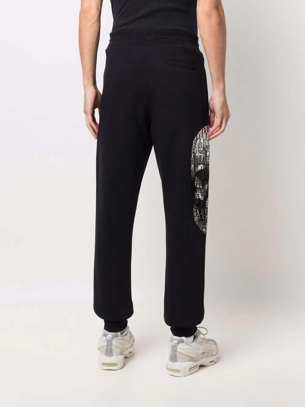 Skull logo tracksuit bottoms - 4