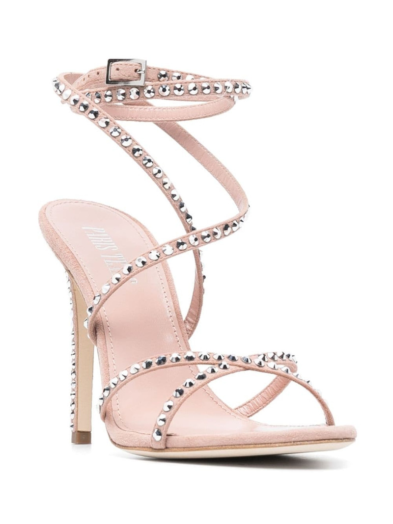 PARIS TEXAS Holly Zoe lace-up 115mm sandals outlook