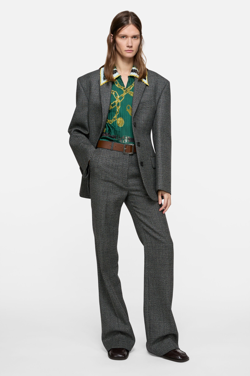 Acne Studios Tailored suit trousers - Black/white outlook