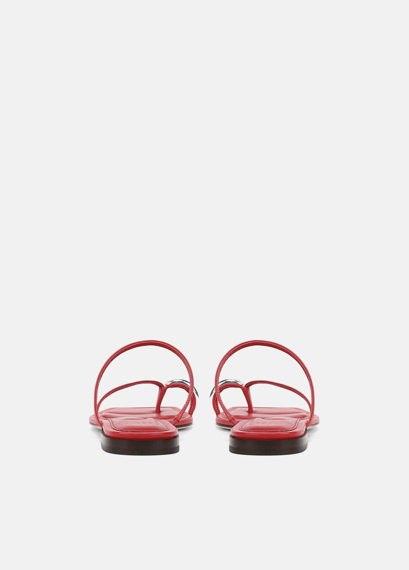 Vince Polli Leather Toe-Ring Sandal outlook