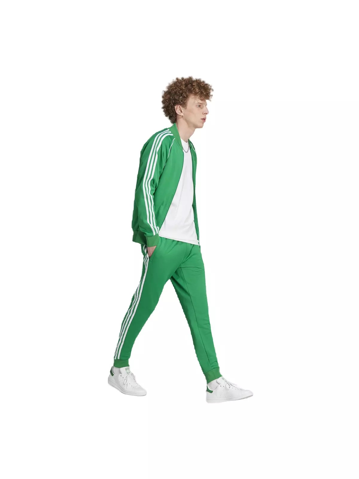 Originals Men's adicolor Classics Superstar Lifestyle Track Pants -Green - 5
