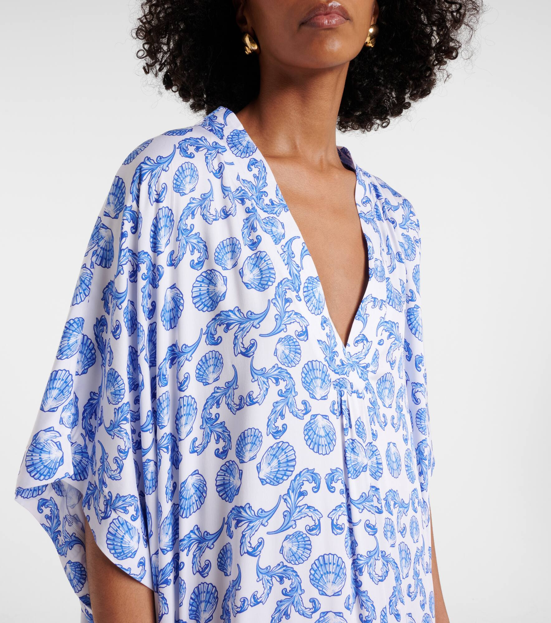 Vanessa printed kaftan - 4