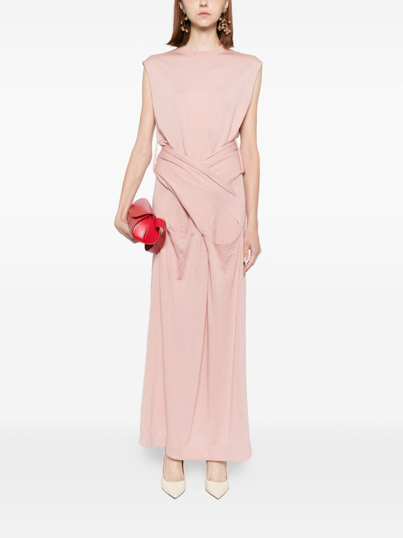 Jil Sander draped dress outlook