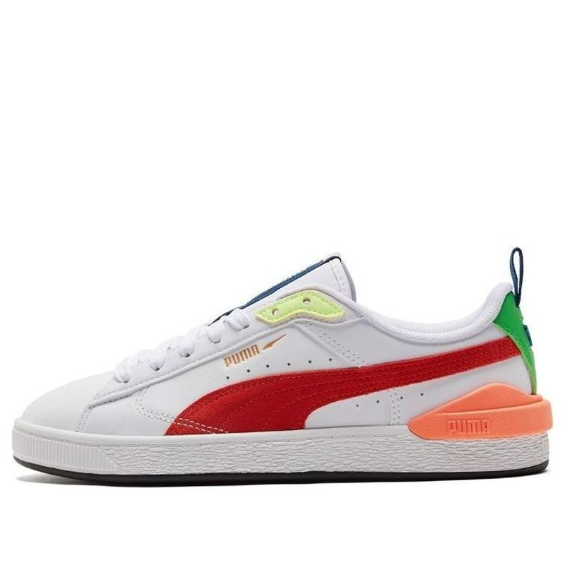 PUMA Suede Bloc 'White Cherry Tomato' 380705-07 - 1