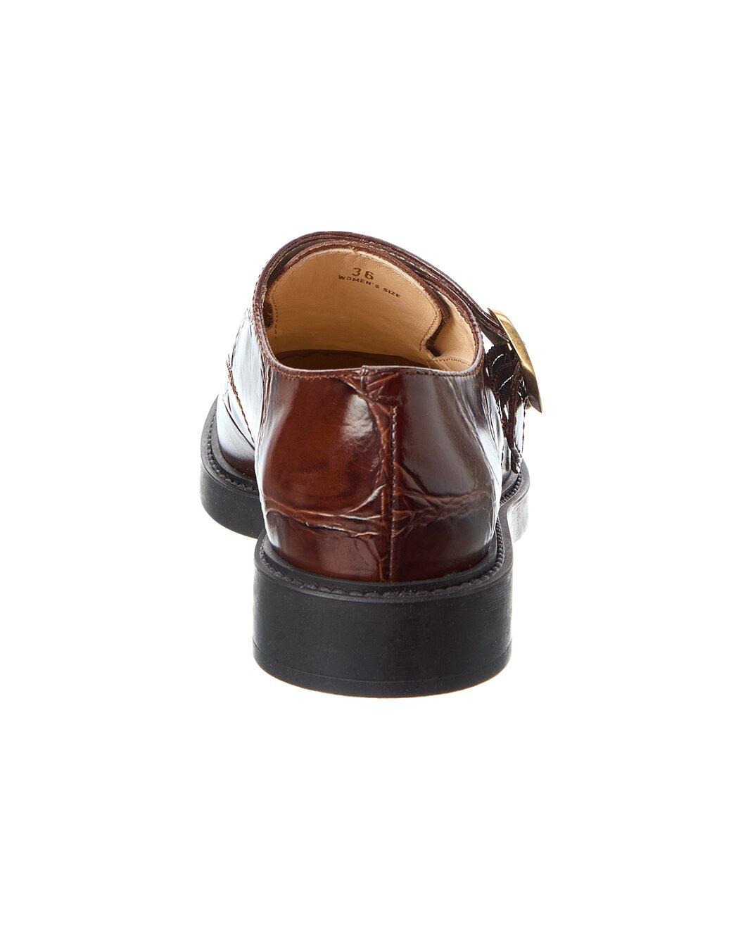 TOD’s Croc-Embossed Leather Loafer - 3
