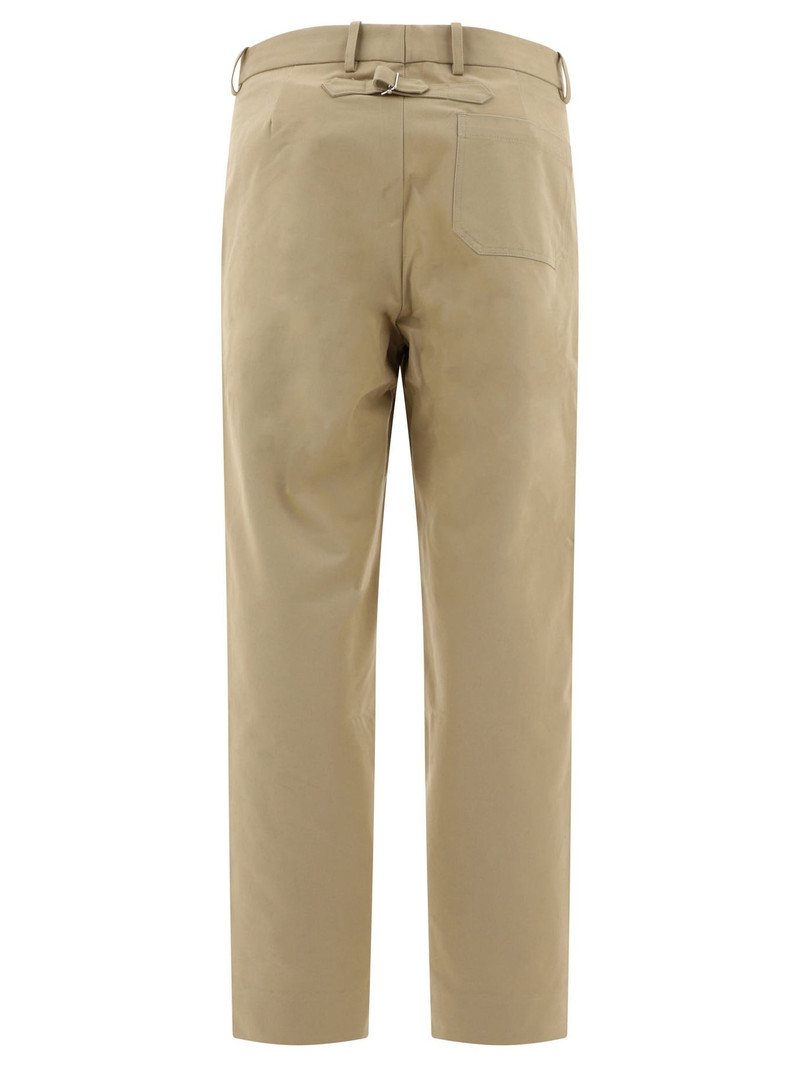 BODE Standard Khaki Trousers Beige outlook