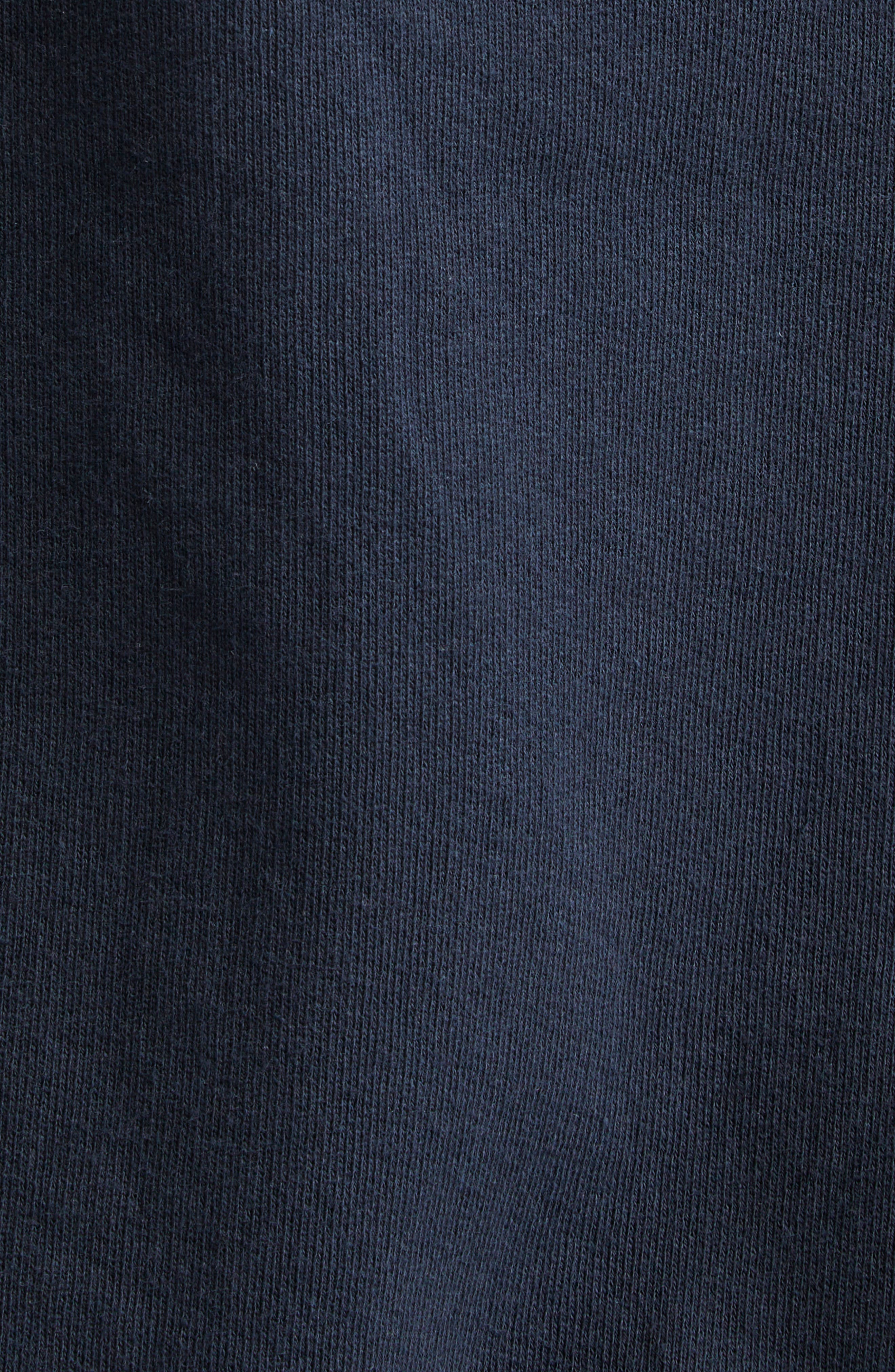 Balenciaga Flipped Uni Logo Embroidered Cotton Fleece Zip-Up Hoodie in 1750 Faded Black/Anthracite a - 6