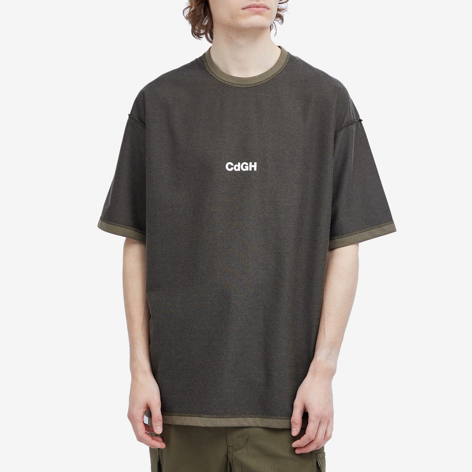 Comme des Garçons Homme CdGH Double Faced Tee - 2