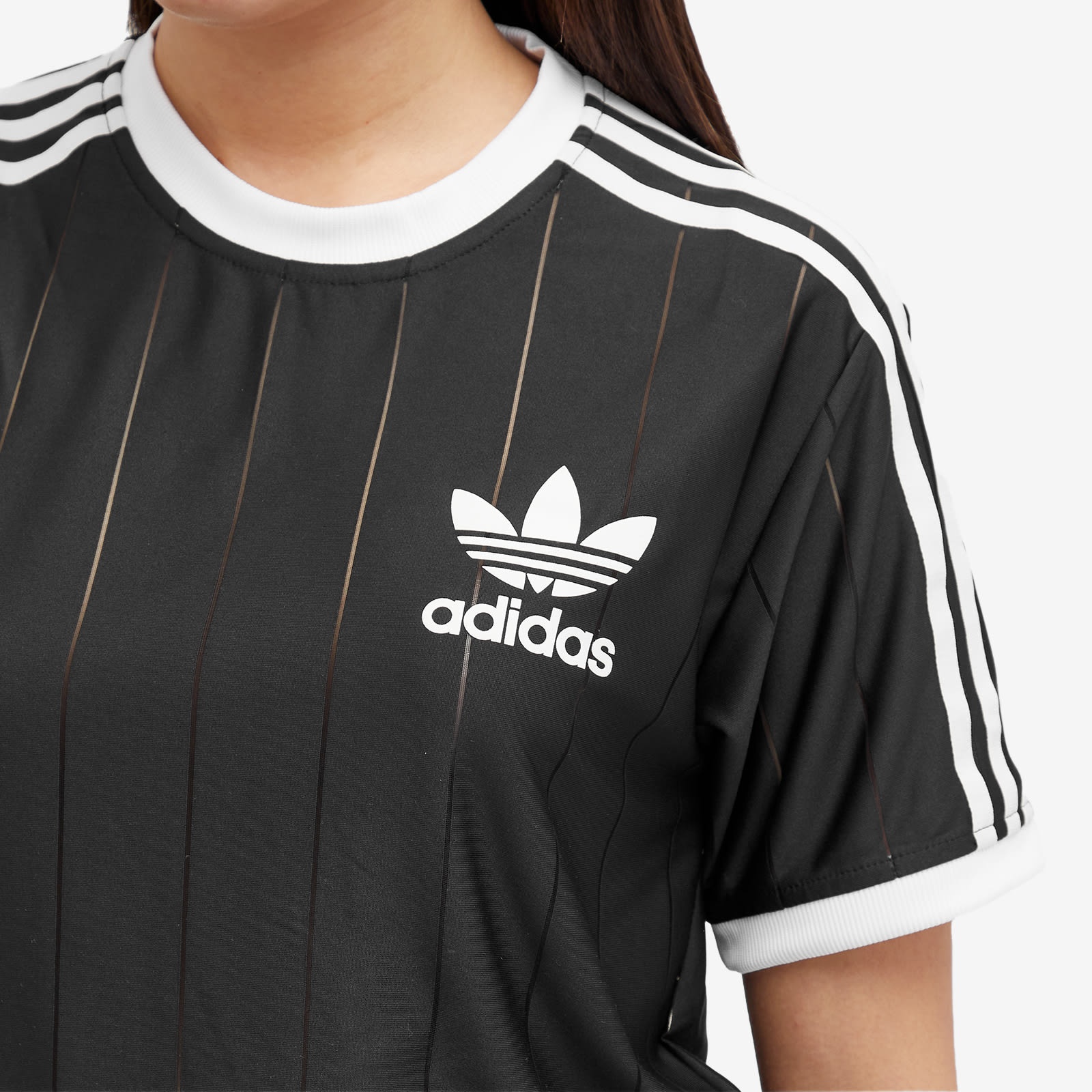 Adidas 3 Stripe Pnst T-Shirt - 5