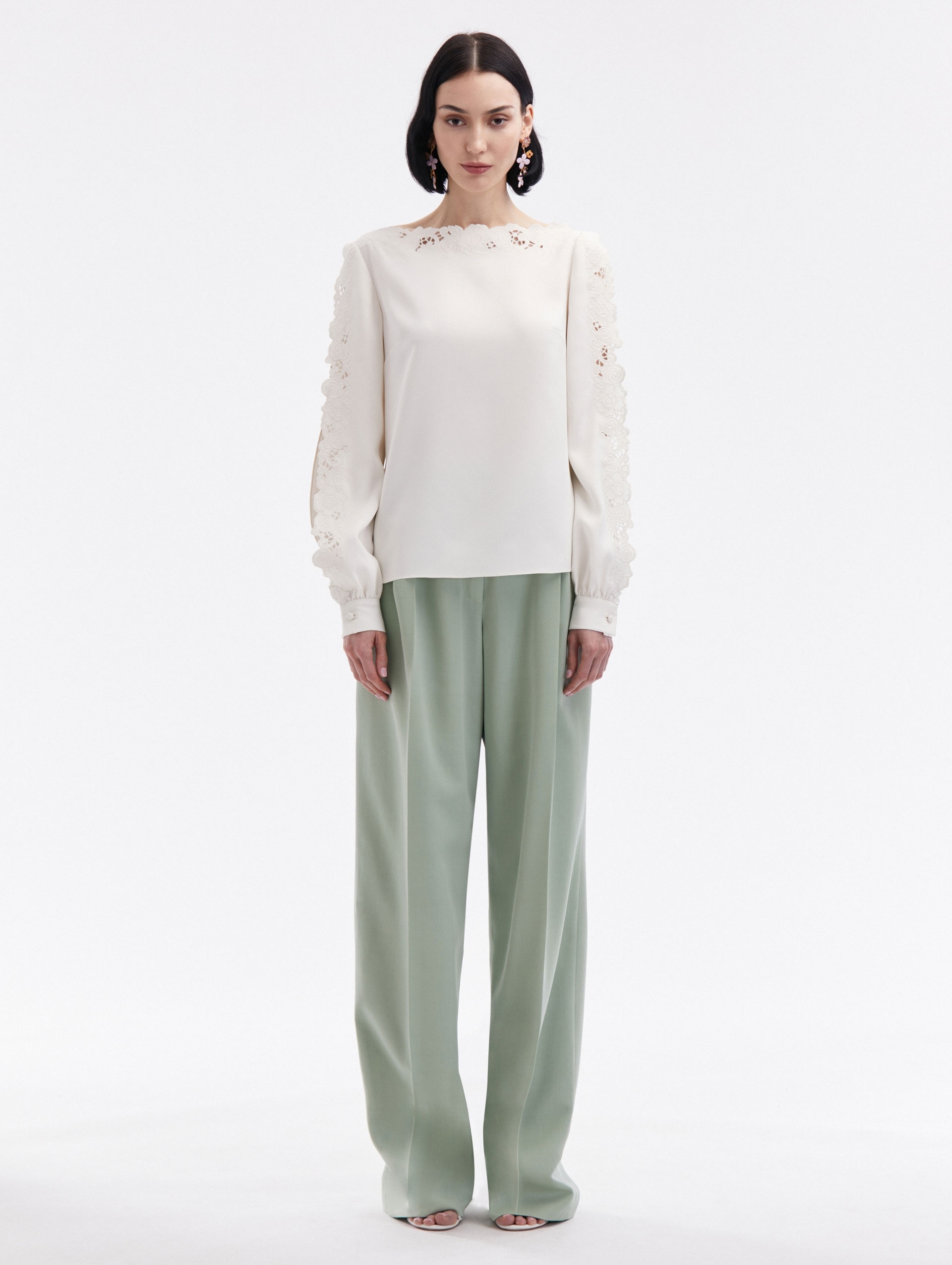 THREADWORK EMBROIDERED BLOUSE - 2