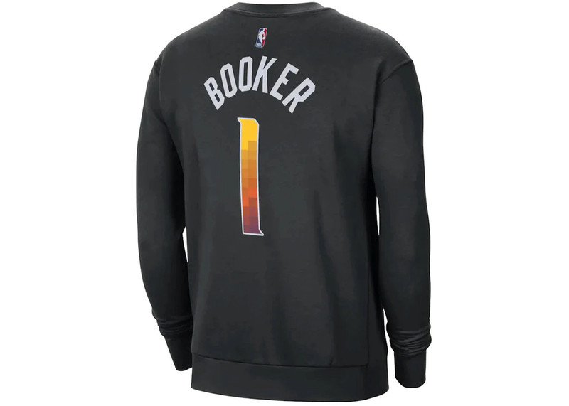 Jordan Jordan NBA Phoenix Suns Devin Booker Courtside Statement Edition Sweatshirt Black outlook