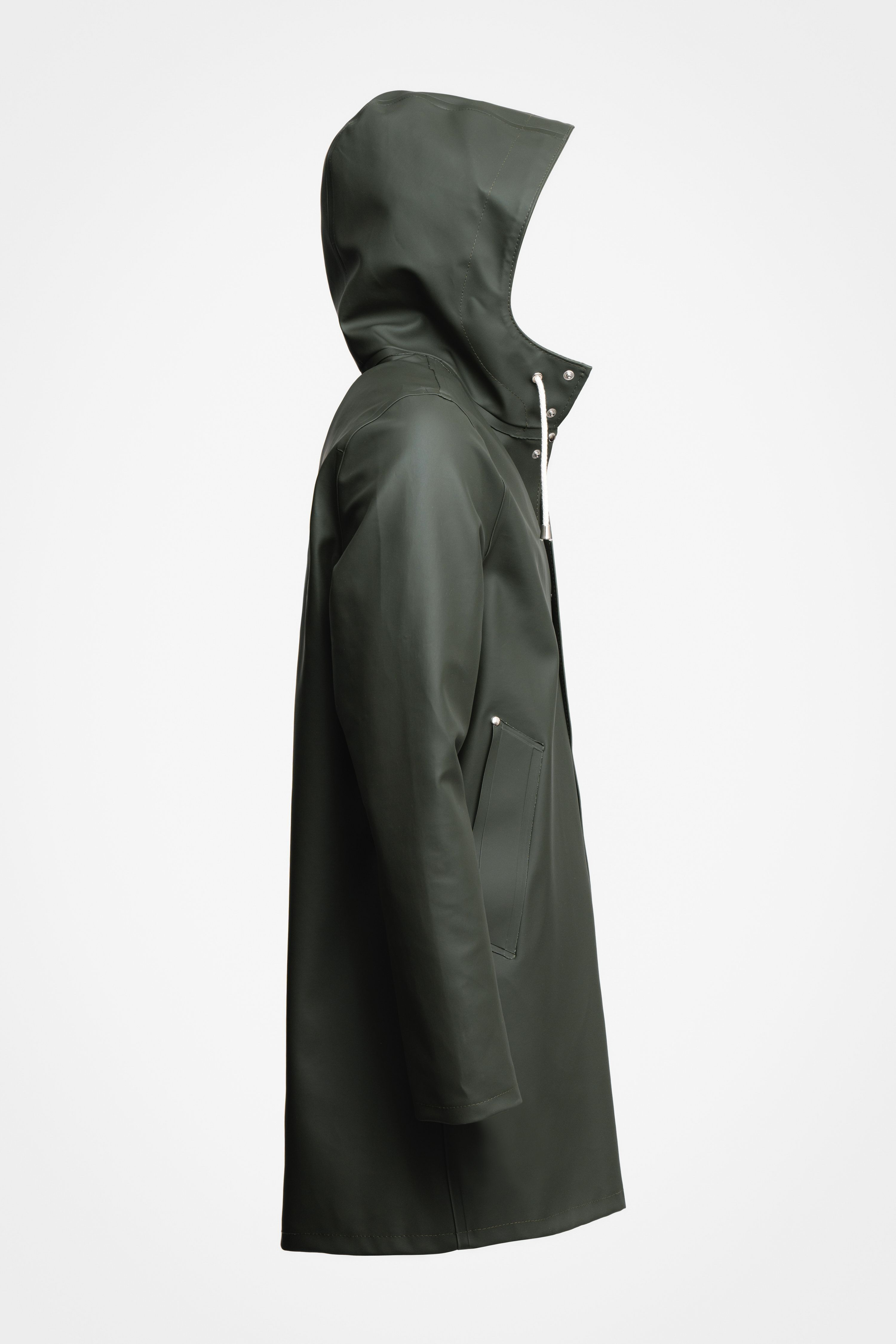Stockholm Raincoat Green - 7