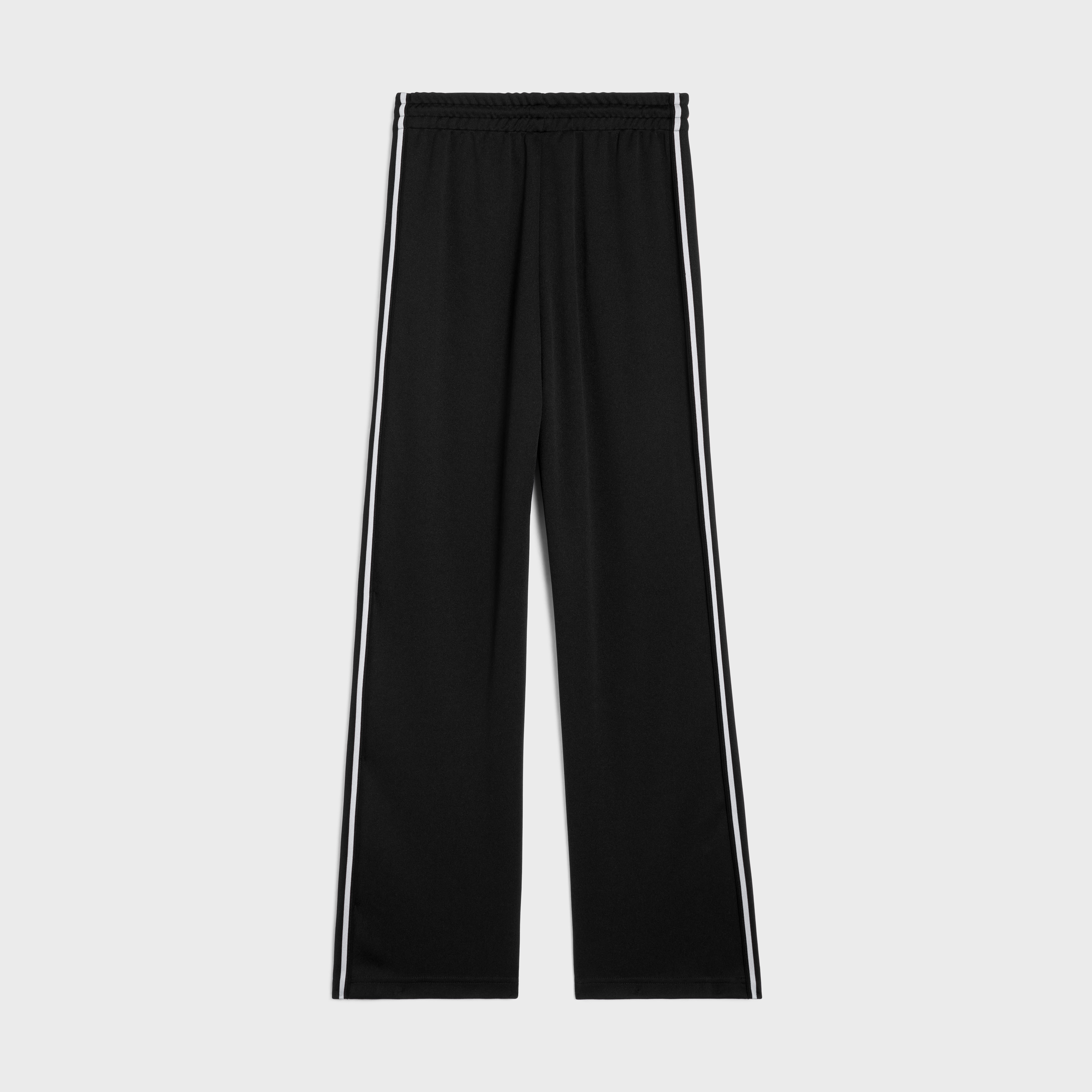 tracksuit pants in double face jersey - 2