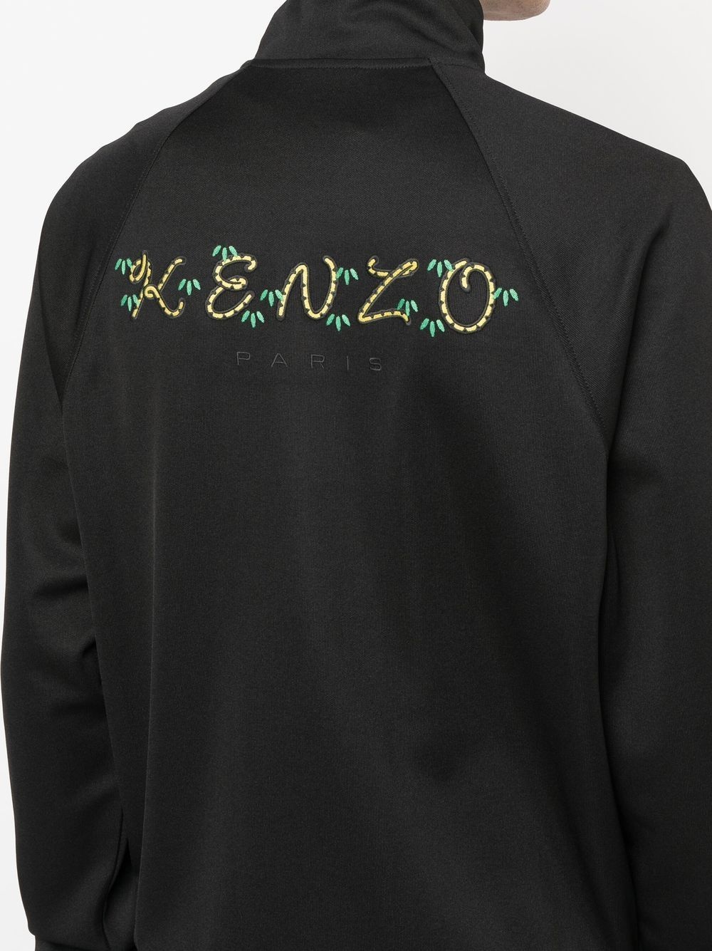 logo zipped sweatshirt - 5