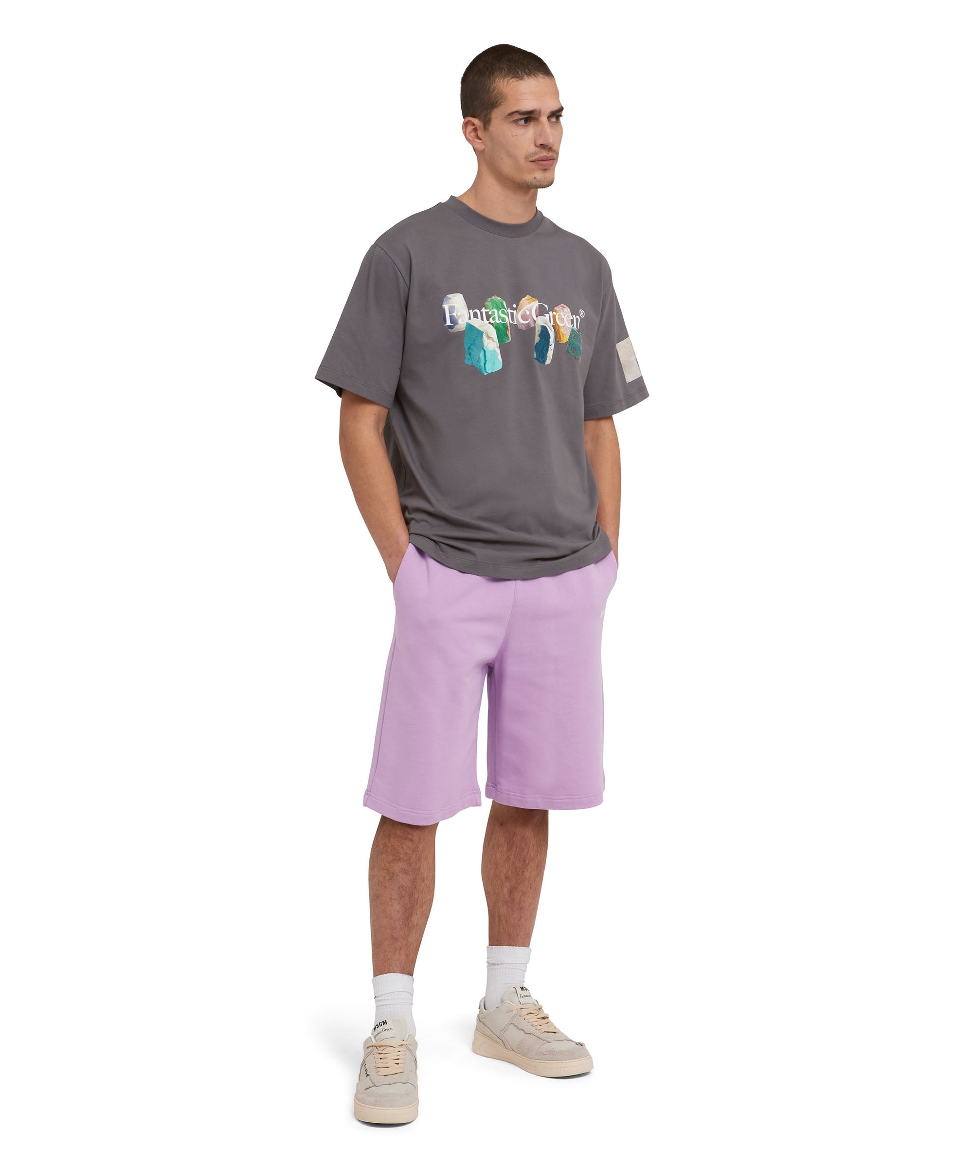 "FANTASTIC GREEN INVERSE SERIES" organic jersey cotton T-Shirt - 5