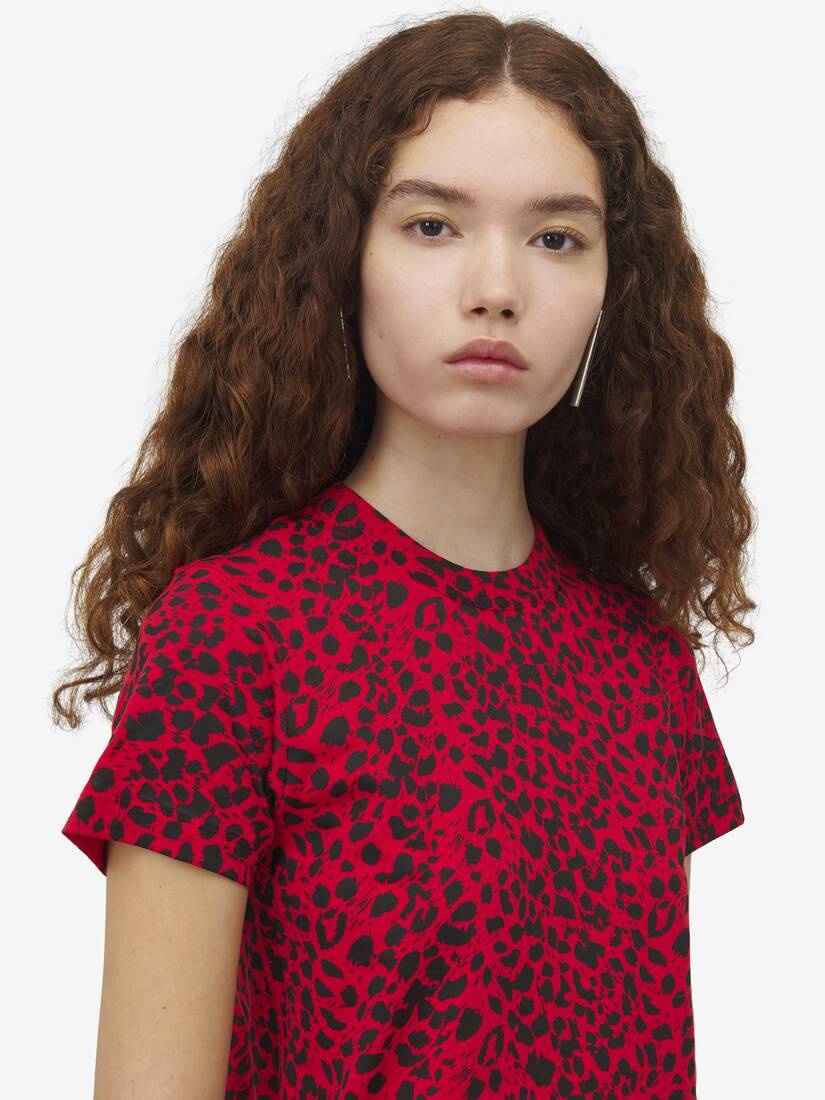 Leopard Fitted T-shirt - 5
