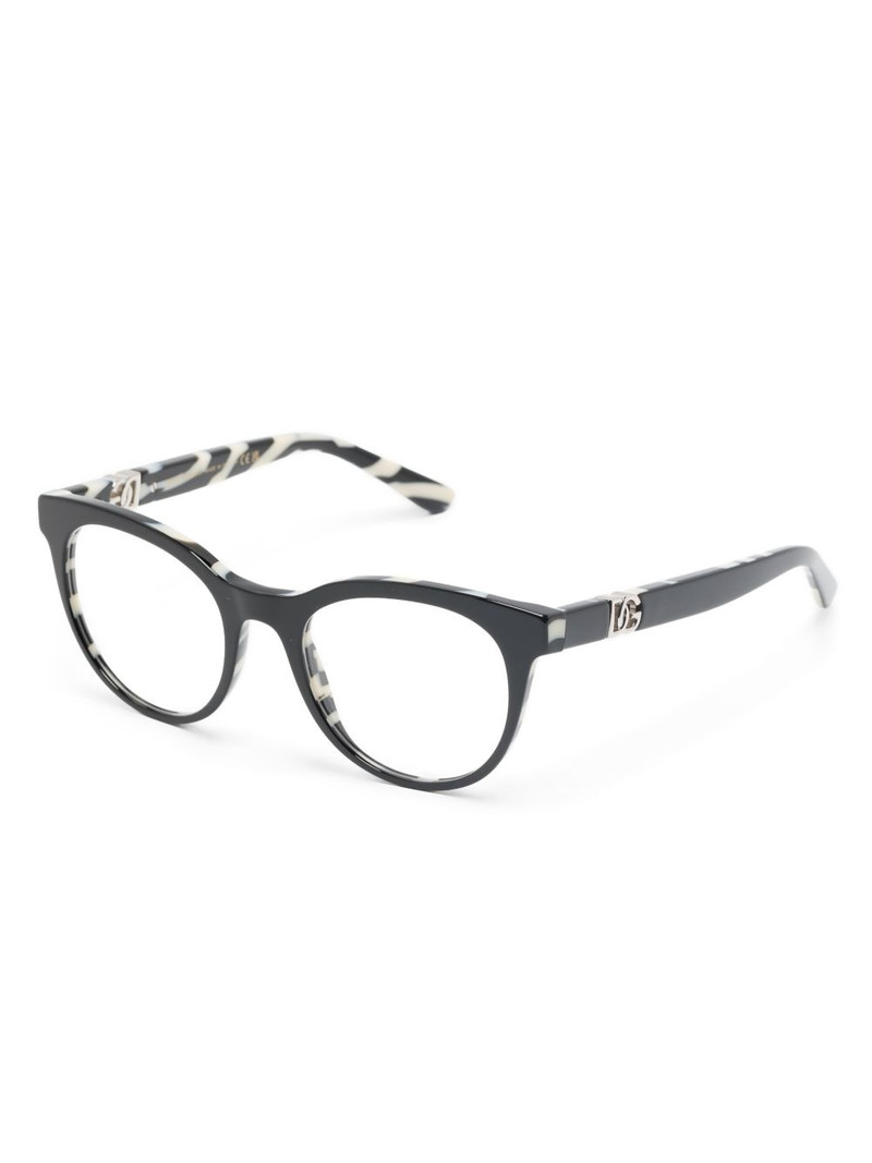 Dolce & Gabbana butterfly-frame glasses outlook