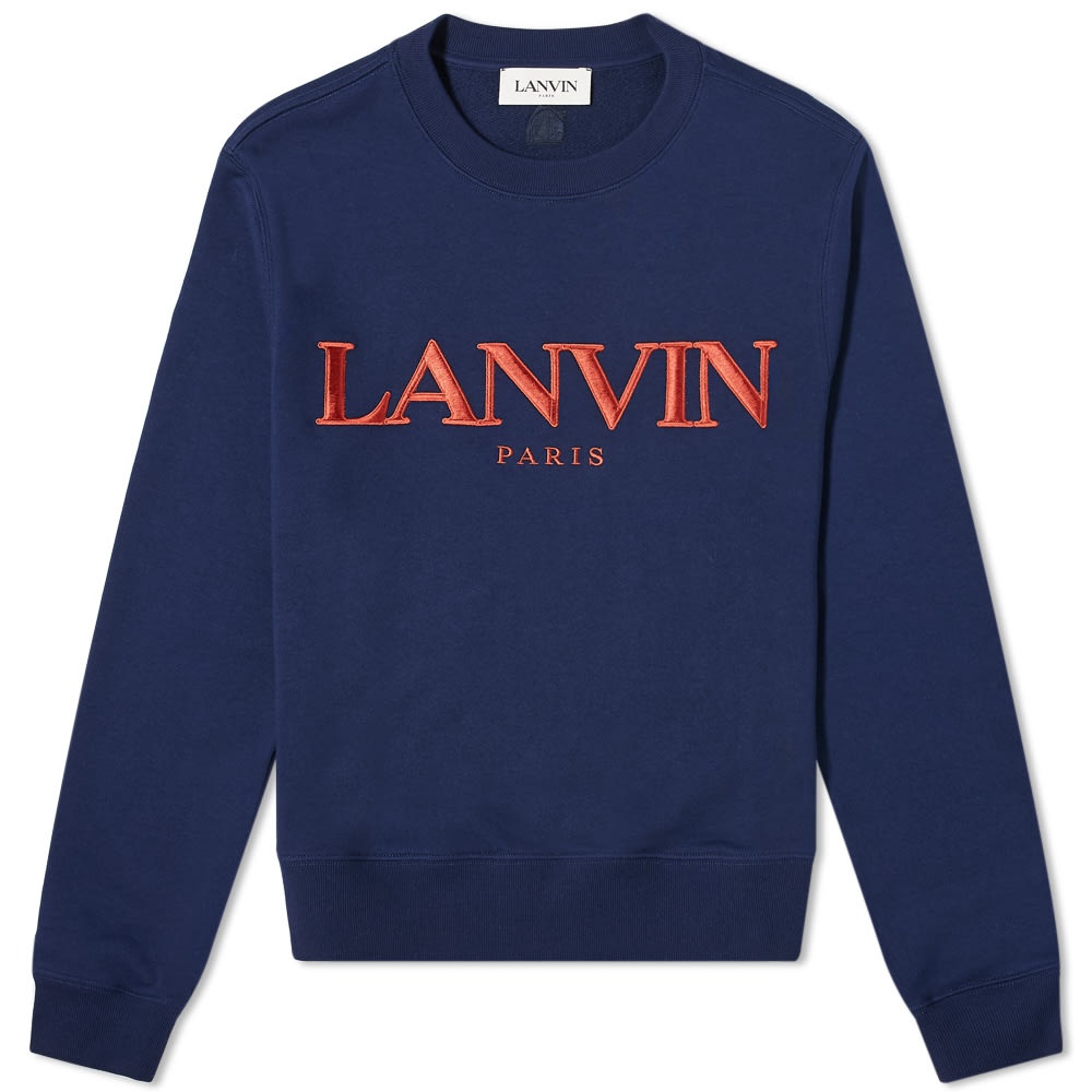 Lanvin Logo Crew Sweat - 1