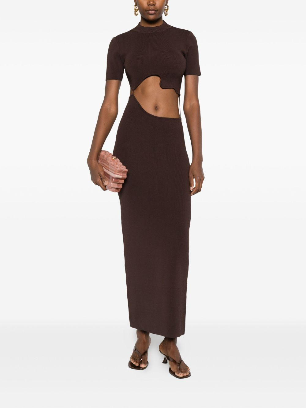 Maparadita lattice separation maxi dress - 2