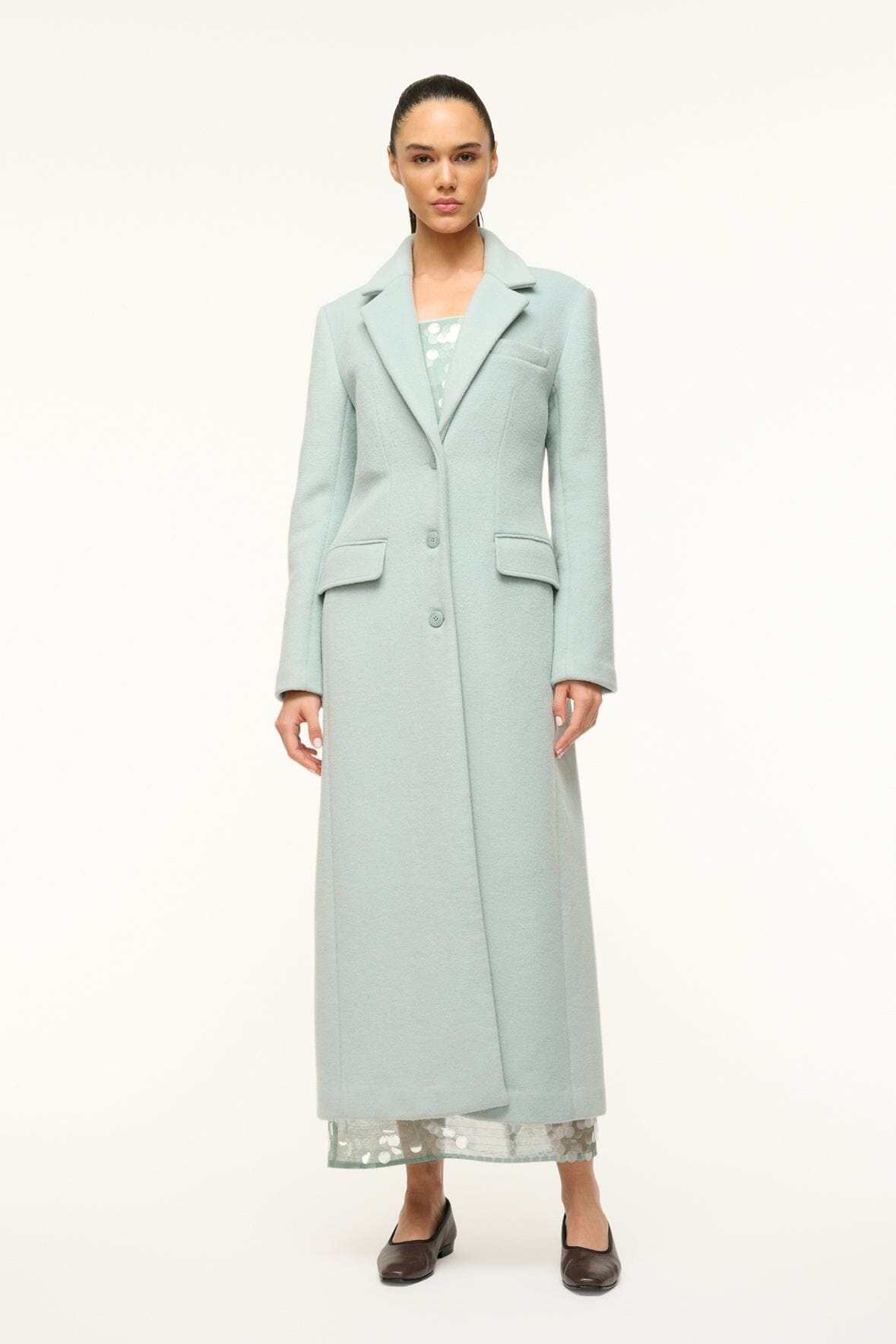 STAUD SANZA COAT MIST - 3