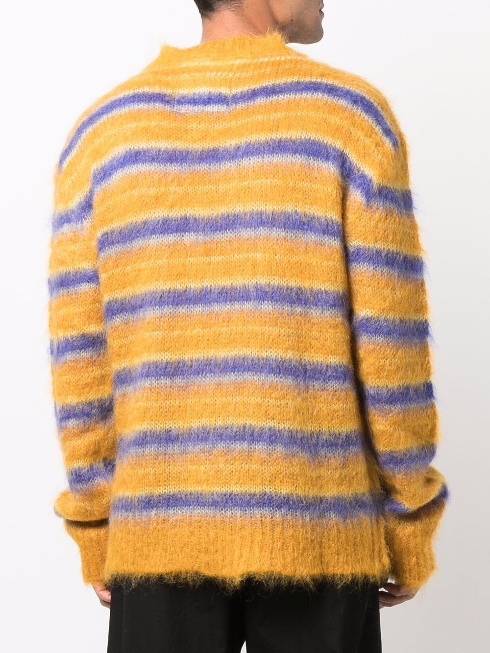 striped knitted jumper - 4