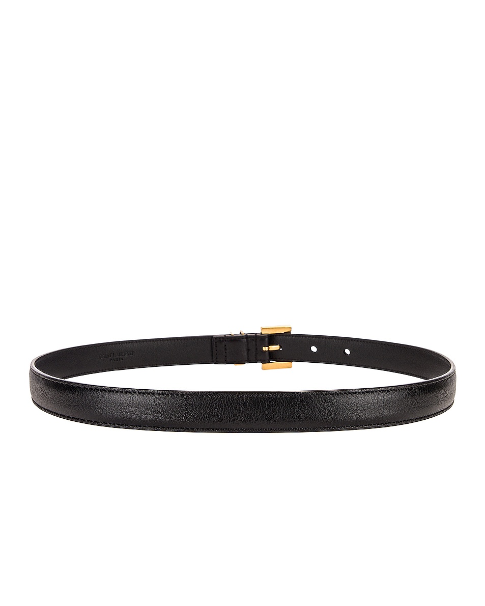 Logo Leather Belt - 3