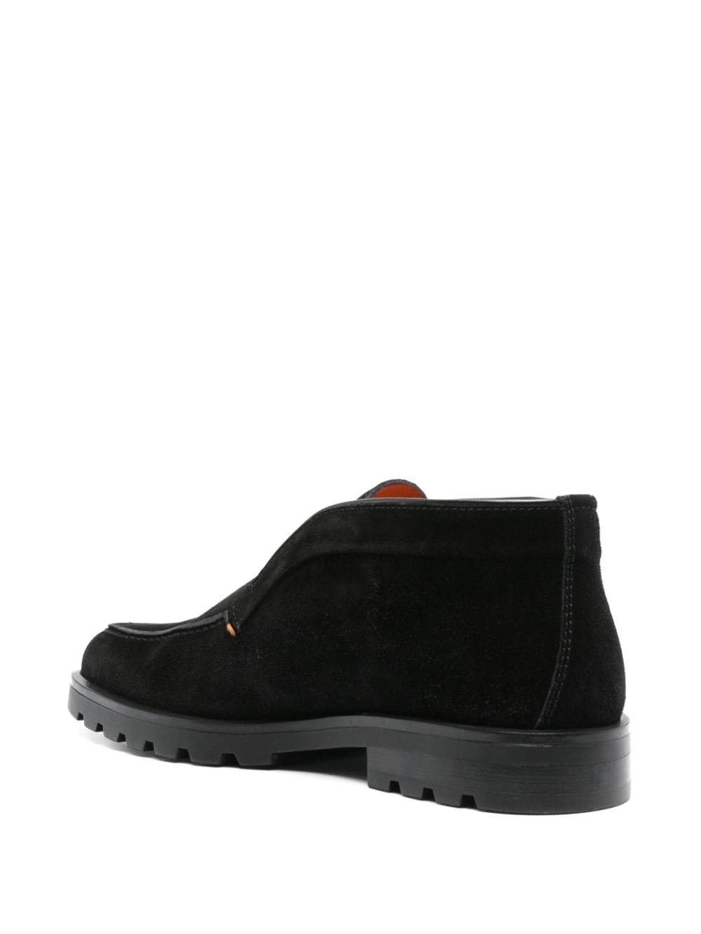 slip-on suede boots - 3