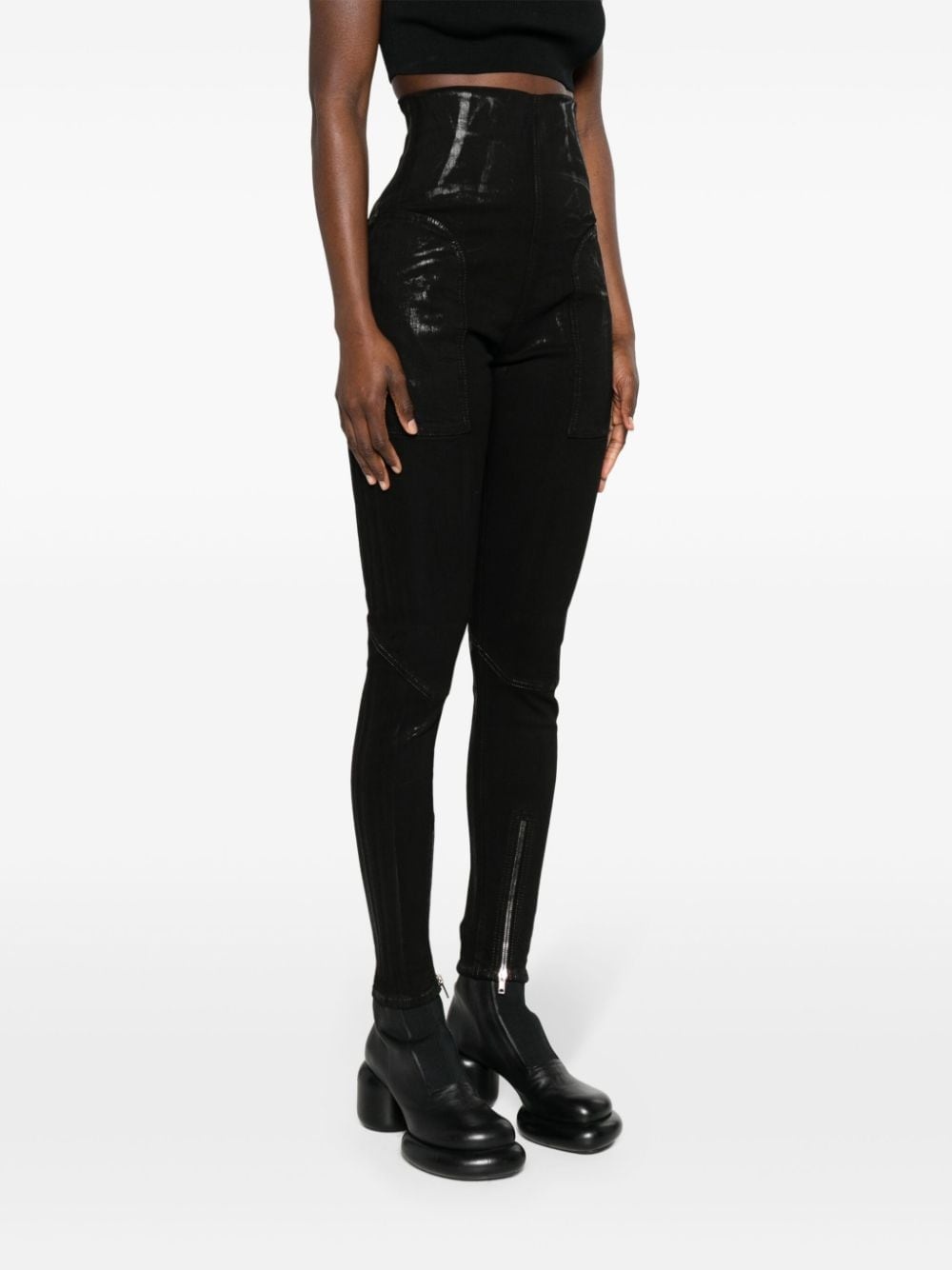 high-rise skinny jeans - 3