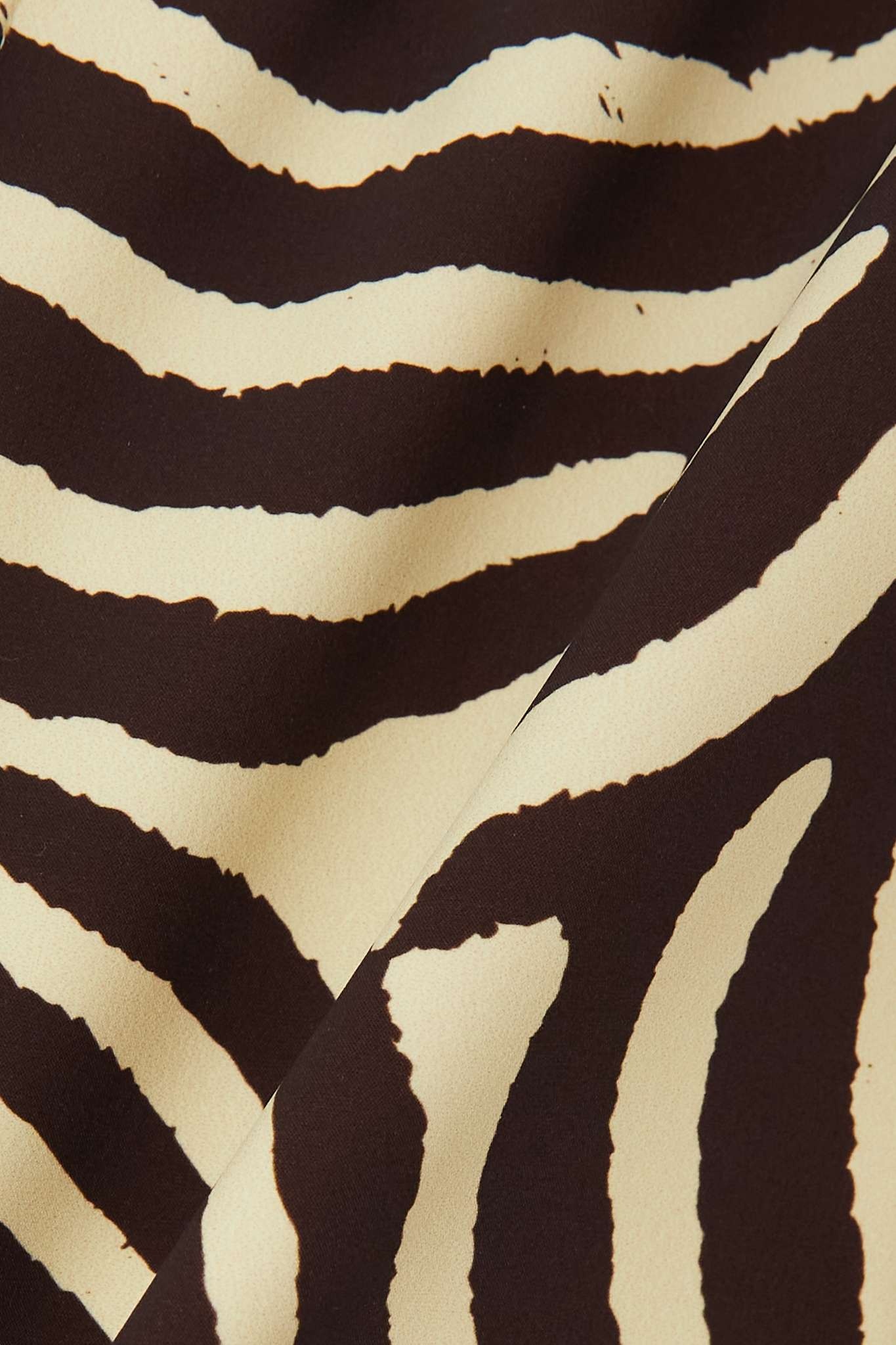Elaine zebra-print stretch stirrup ski pants - 5