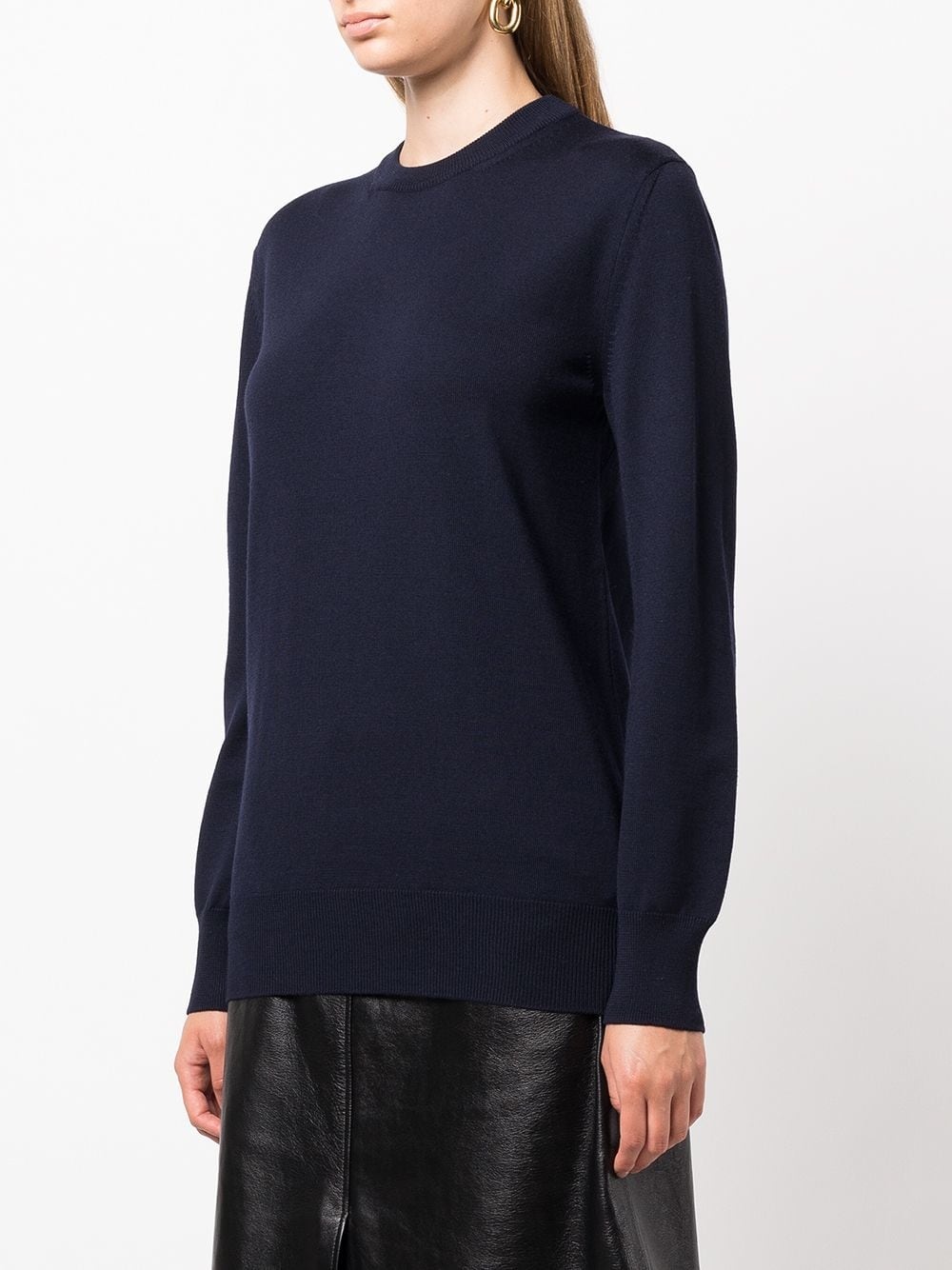 crew-neck merino wool sweater - 3