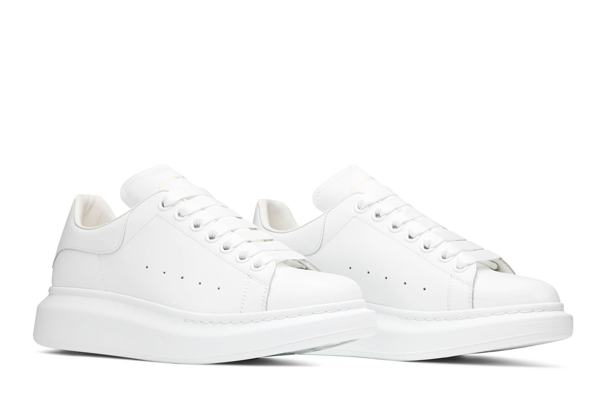 Alexander McQueen Wmns Oversized Sneaker 'White' - 8