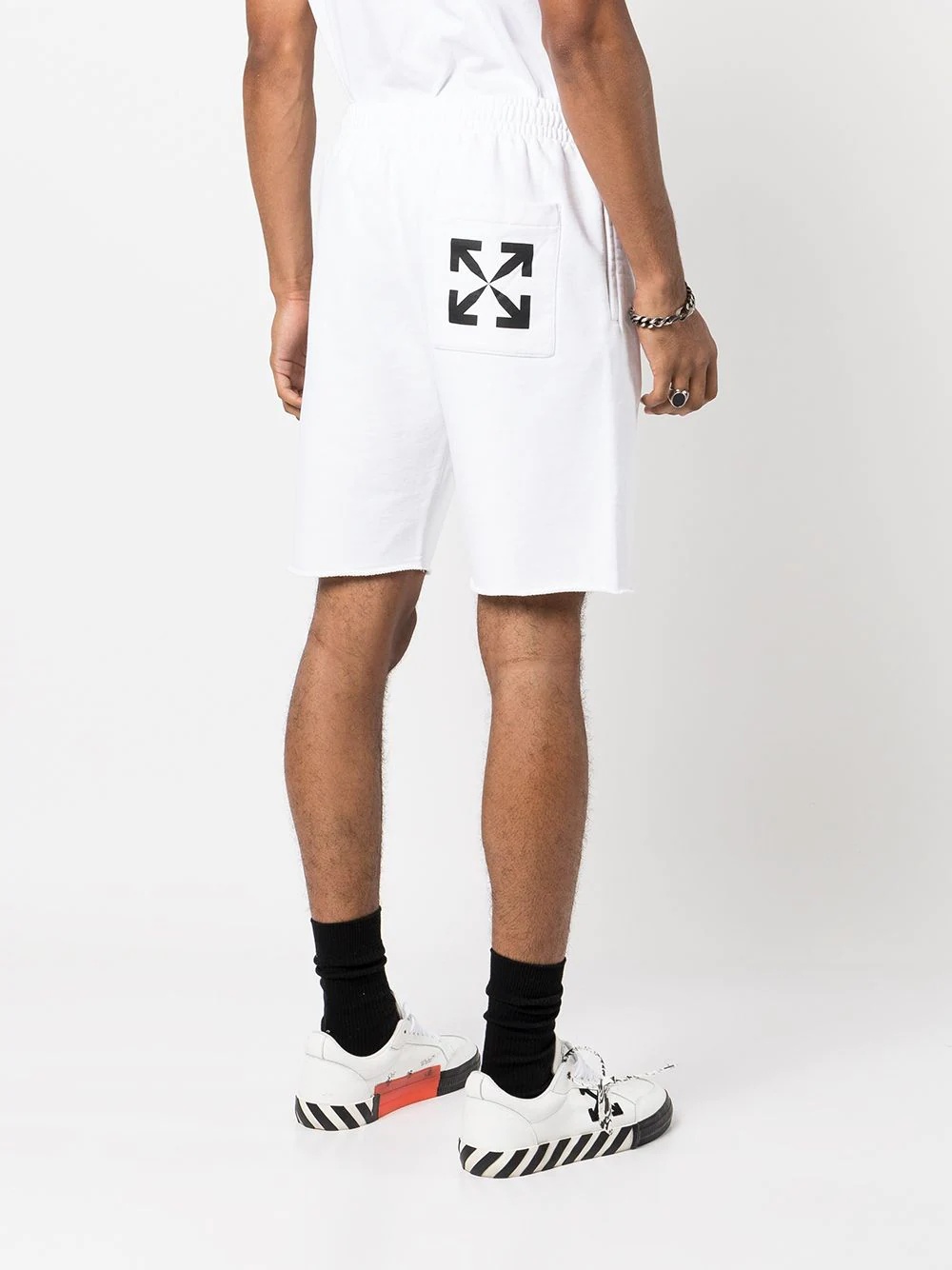 Arrows print track shorts - 4