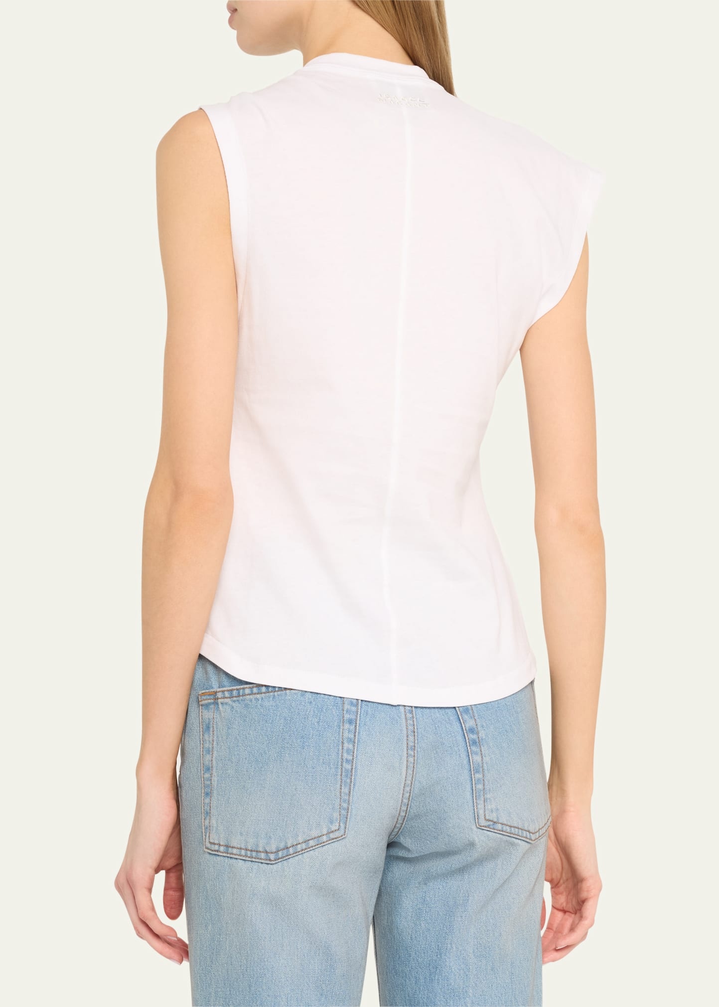 Nayda Twisted Cap-Sleeve T-Shirt - 3