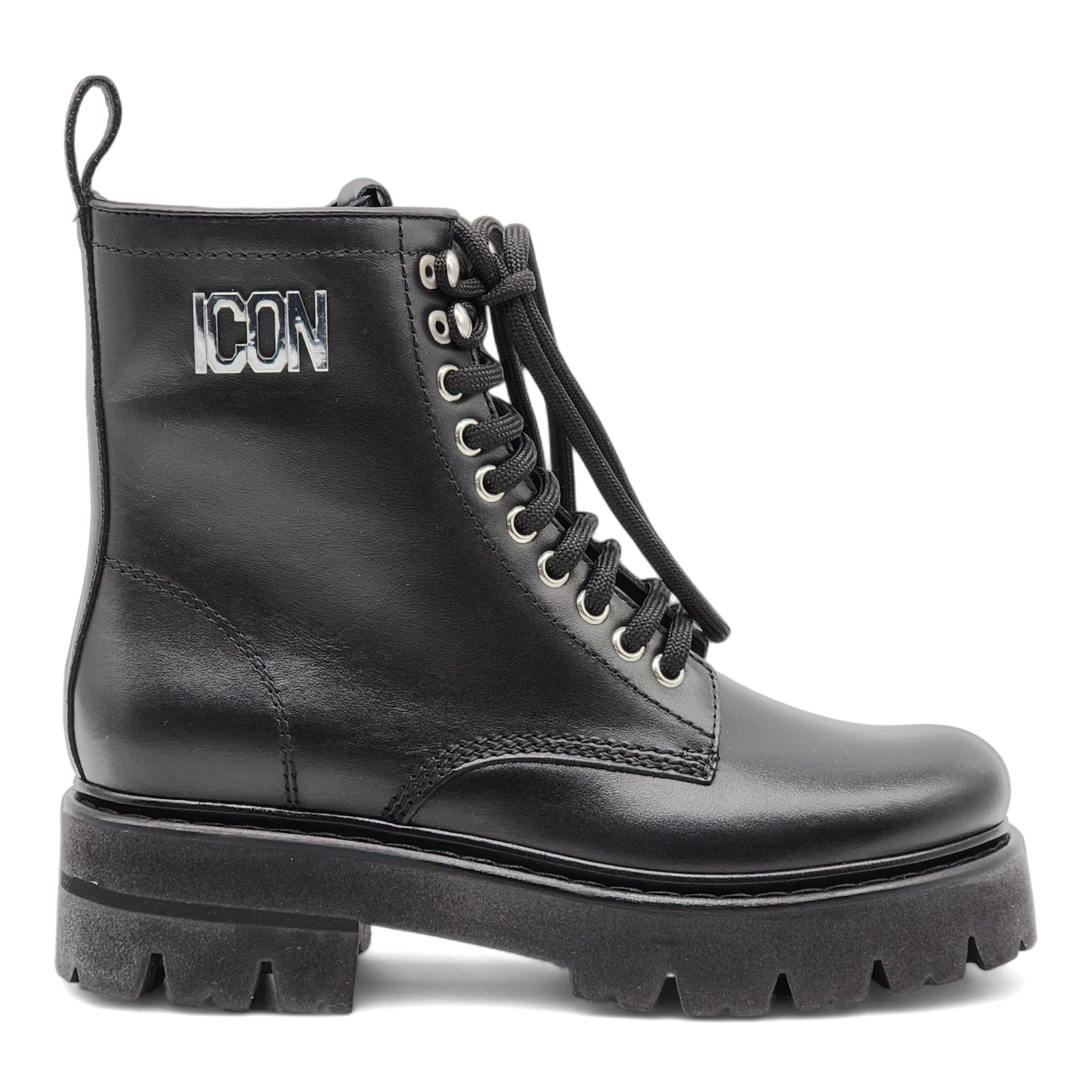 Dsquared2 Icon Clubbing Combat Boots Black 36 - 2