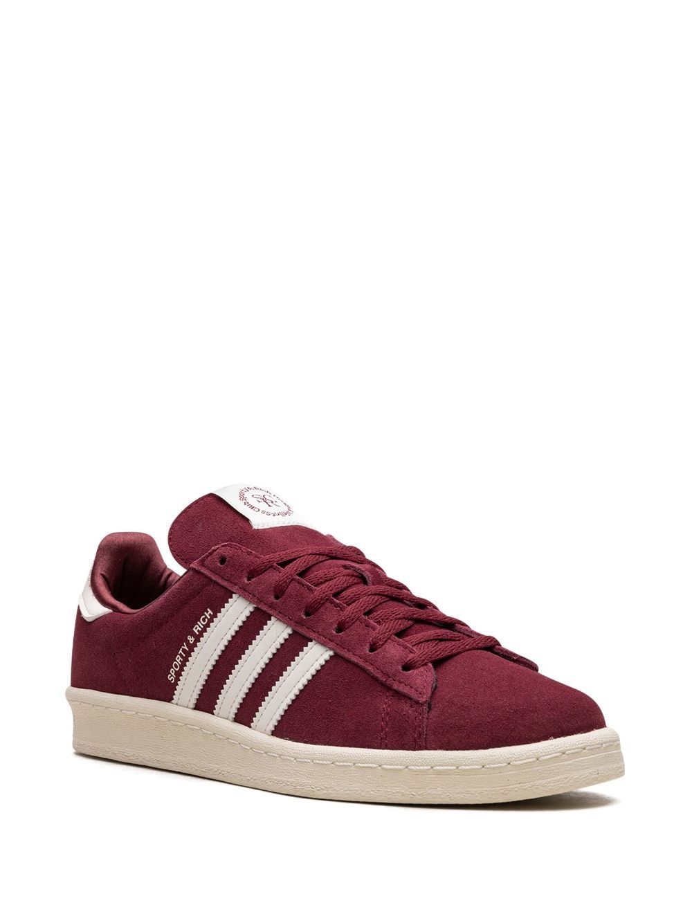 Campus 80s "Sporty & Rich - Merlot Cream" sneakers - 2