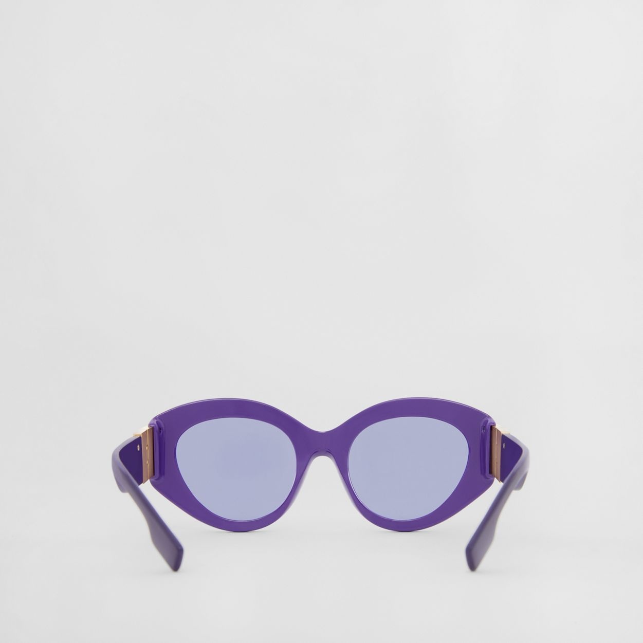 Hardware Detail Cat-eye Frame Sunglasses - 5