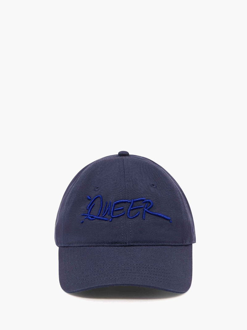 JW ANDERSON X QUEER BASEBALL CAP 1