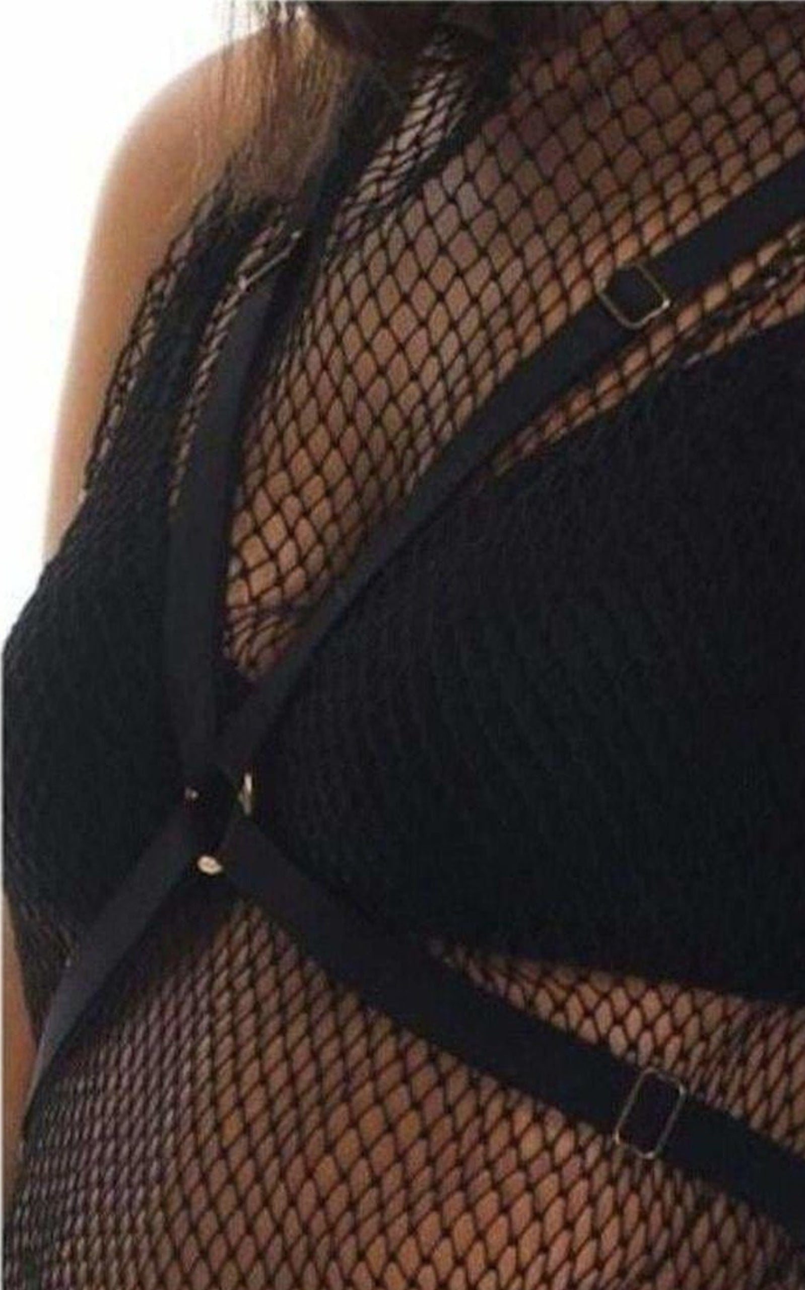 Fishnet Harness Tank Top - 5