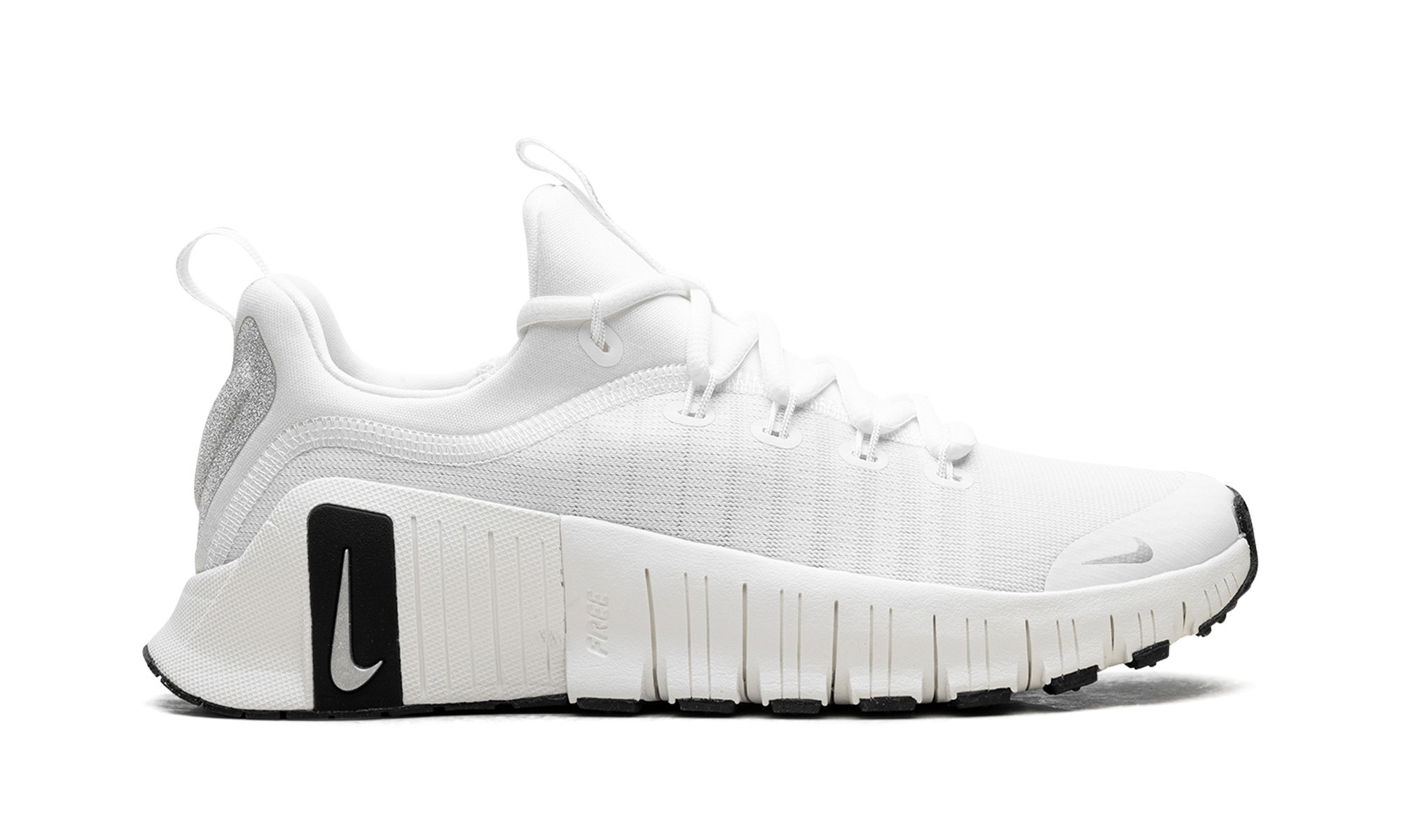 Free Metcon 6 Premium WMNS "Summit White Sail Black Metallic Silver" - 6