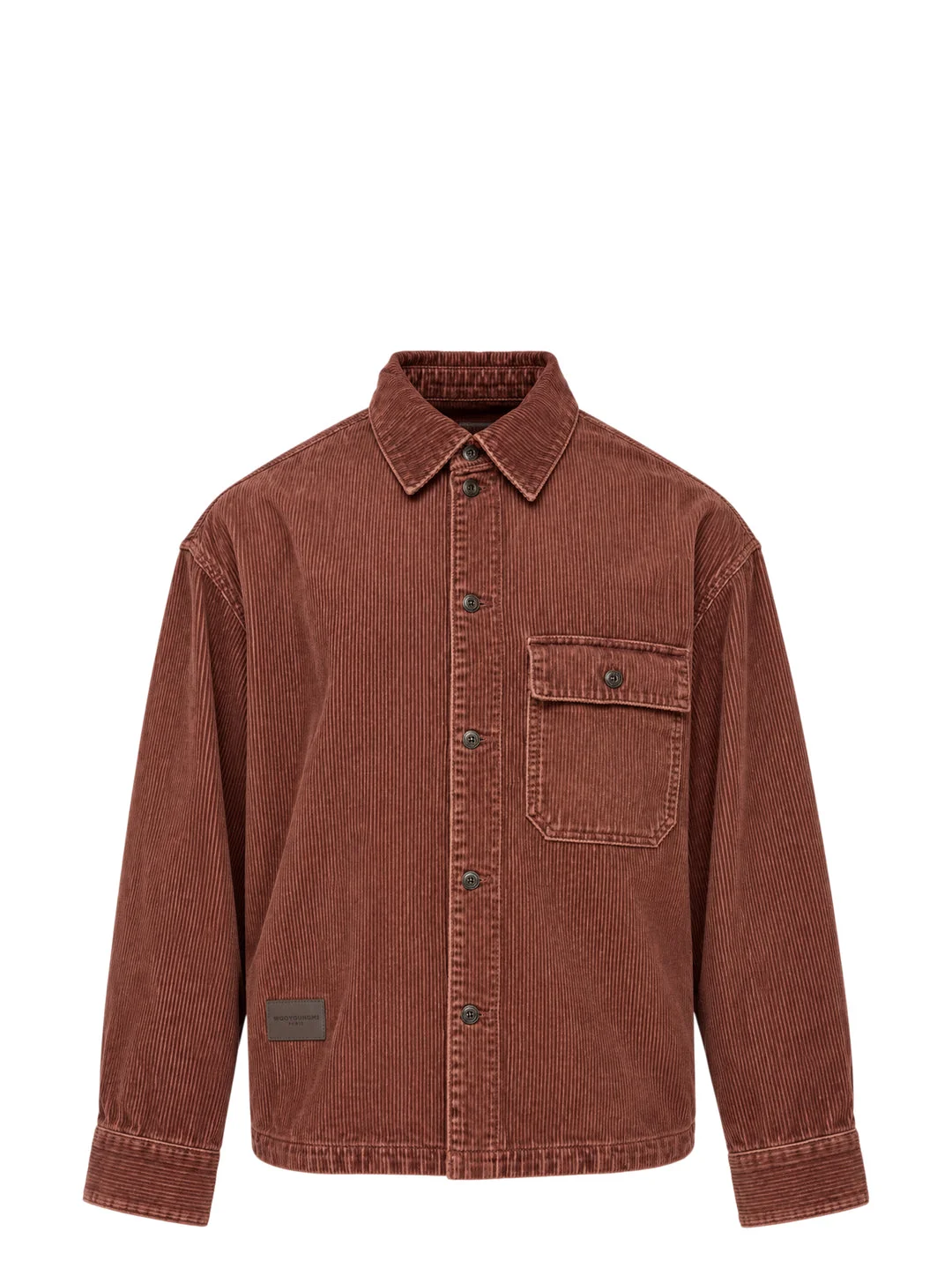 Washed Corduroy Overshirt - 1