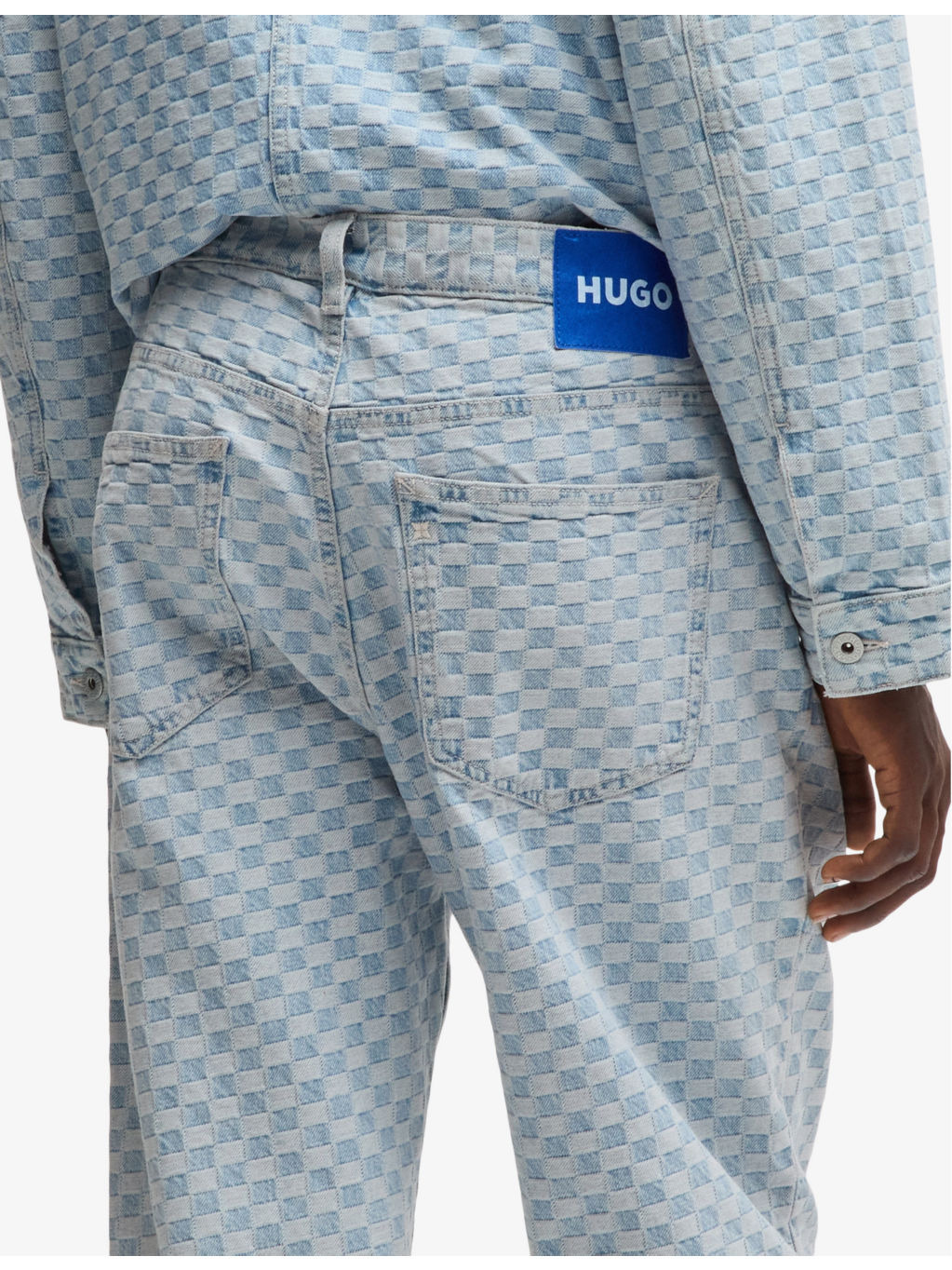 Graphic-print relaxed-fit denim jeans - 5