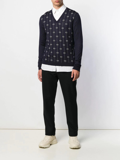 GUCCI G dot Oxford shirt outlook