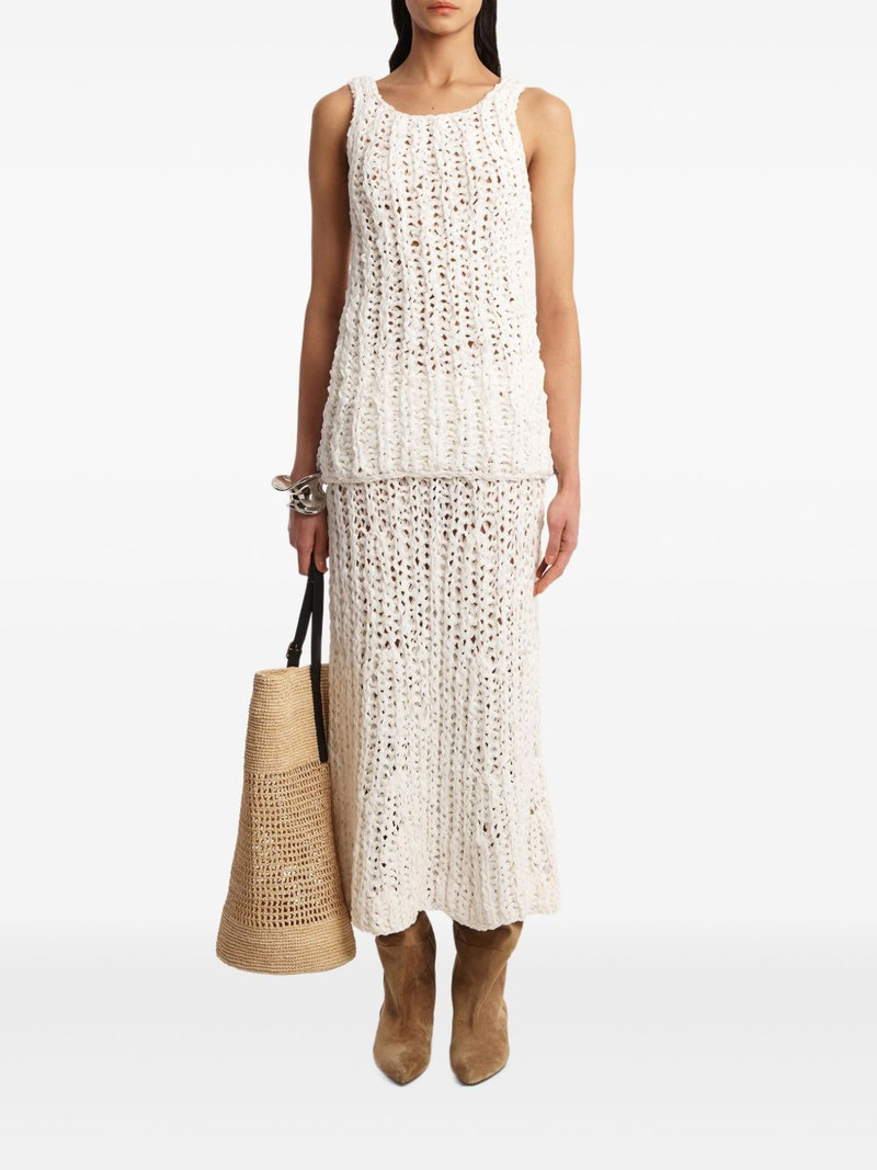 KHAITE knitted evita top outlook