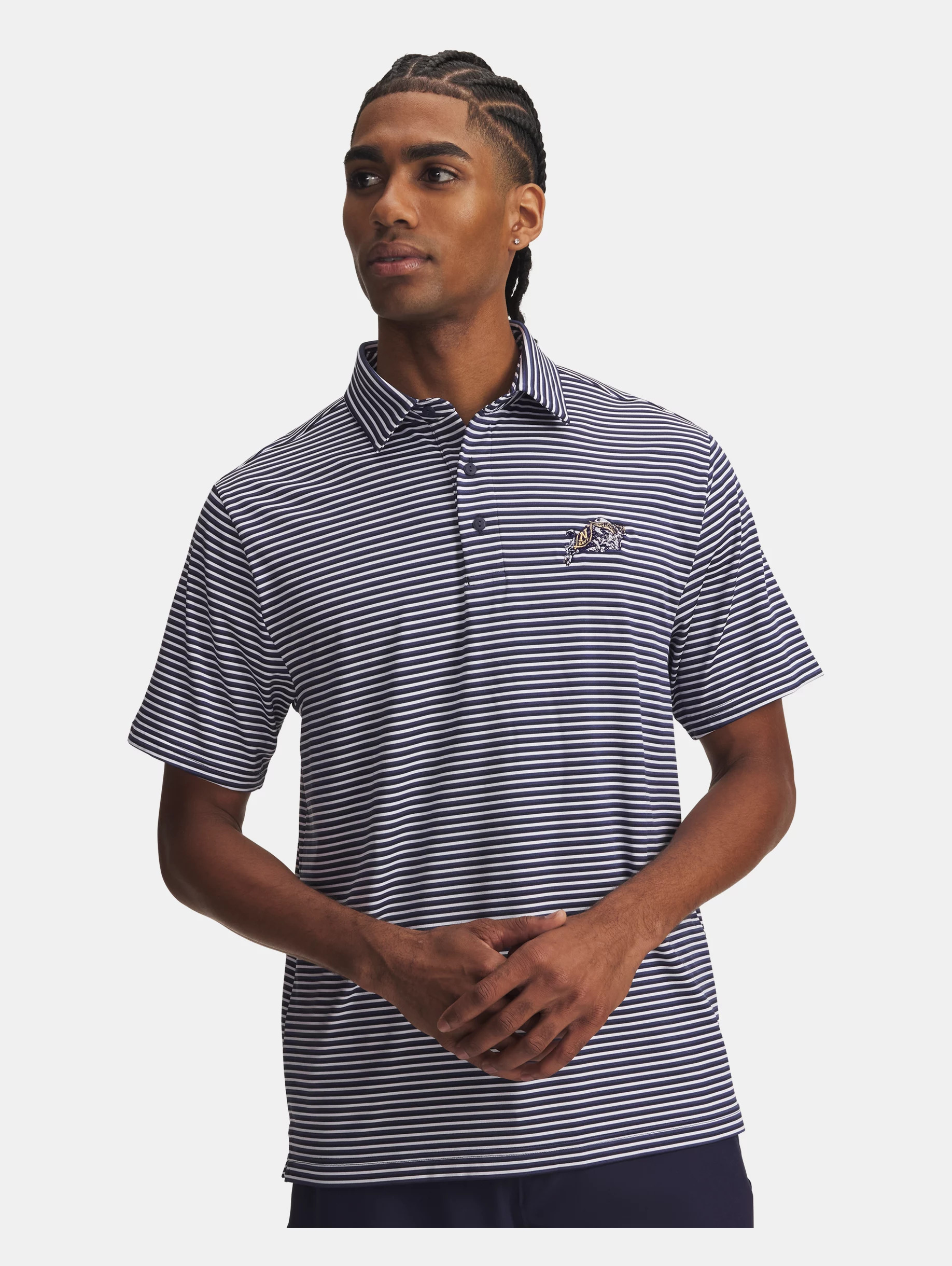 UA Drive Micro Groove Stripe Collegiate - 2